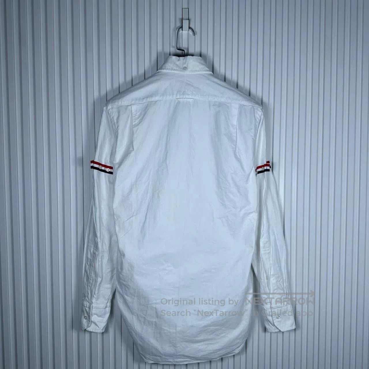 Thom Browne Thom Browne White Stripe Shirt. Size US S / EU 44-46 / 1 - 2 Thumbnail