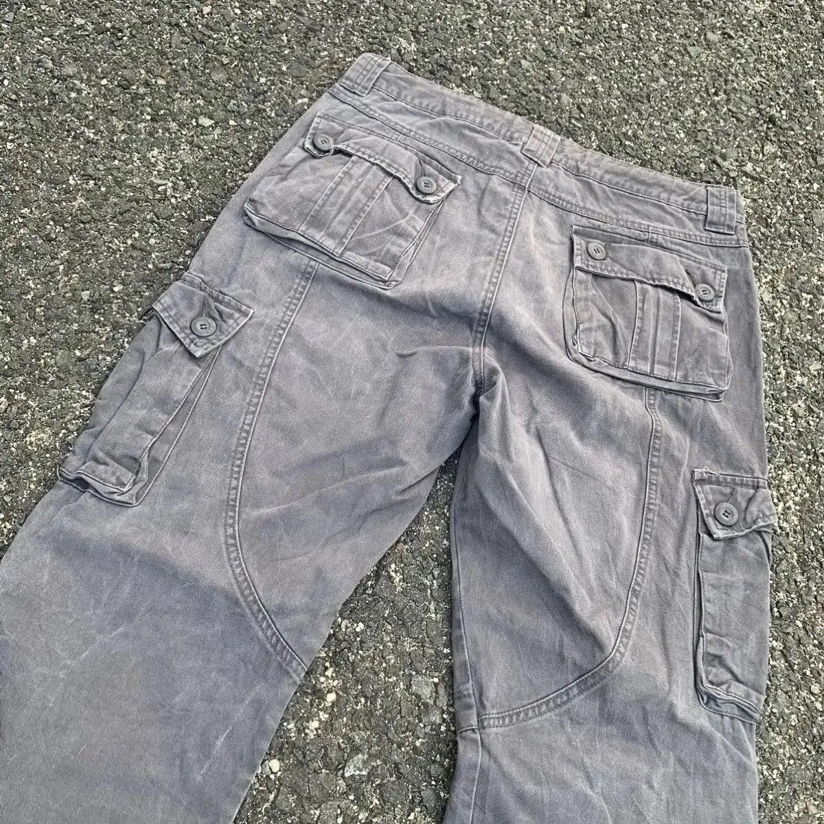 Matchless ⚡️FASTDEAL⚡️MATCHSTICK Utility MultiPocket Faded Cargo Pants Size US 34 / EU 50 - 9 Thumbnail