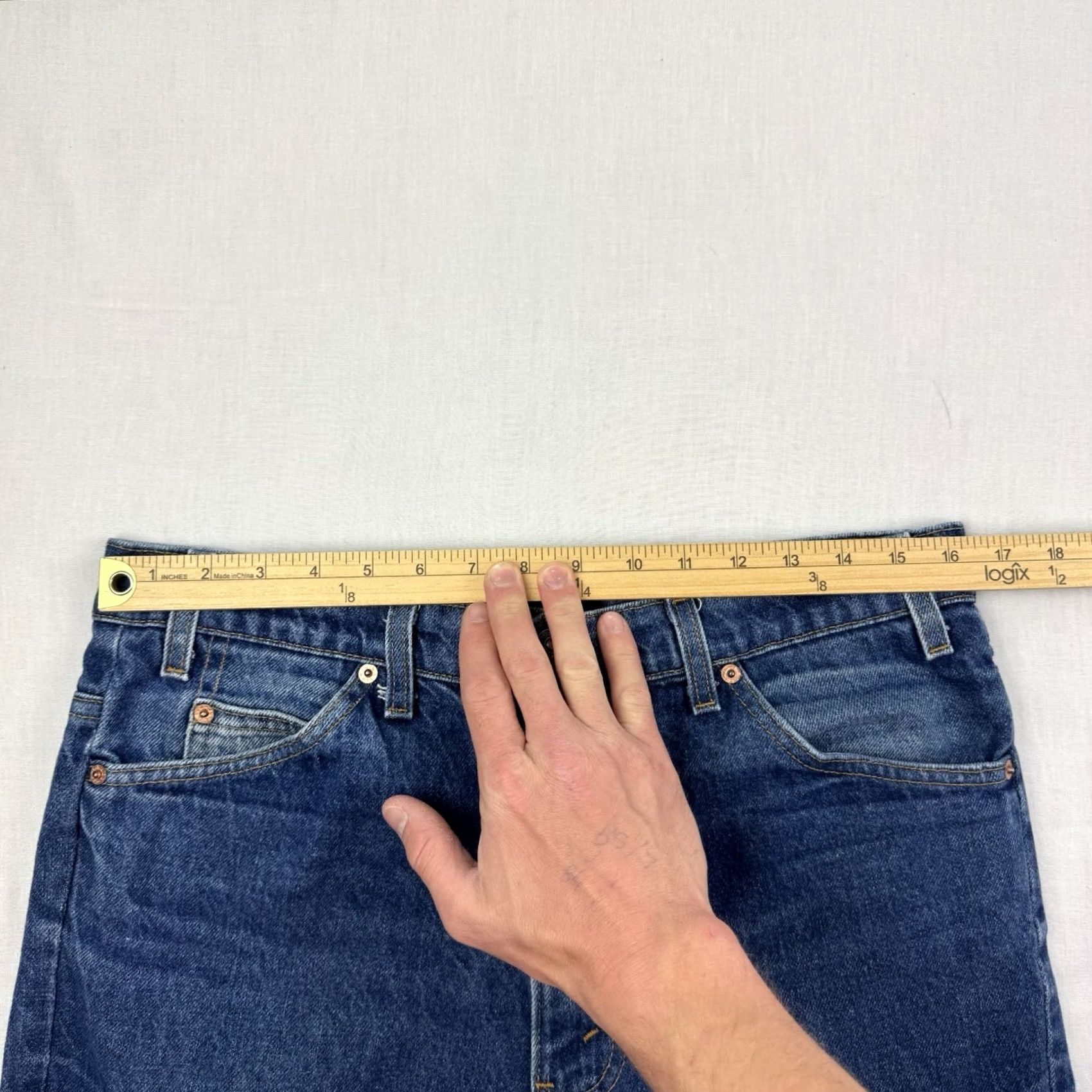 Levi's VINTAGE Levi's 517 Jeans Men 36x32 Denim 90s Orange Tab Bootcut USA 1990s Jeans Mens Size US 36 / EU 52 - 5 Thumbnail