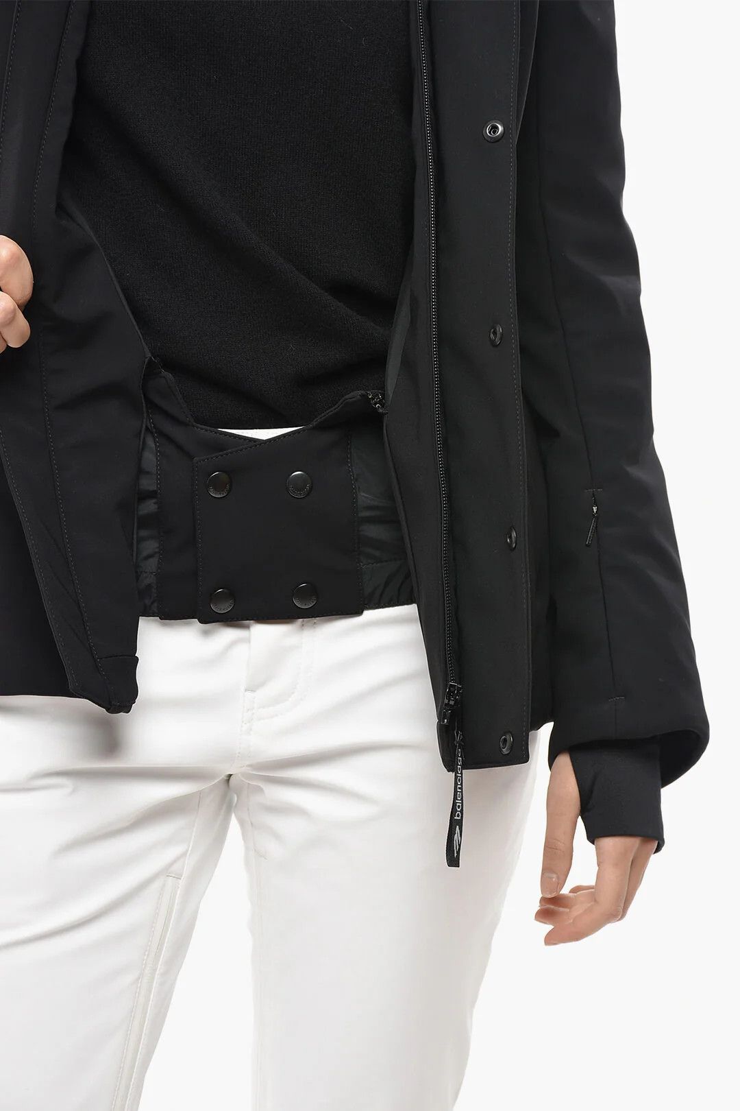 Balenciaga og1mm0326 Nylon Ski Jacket in Black Size M / US 6-8 / IT 42-44 - 5 Thumbnail