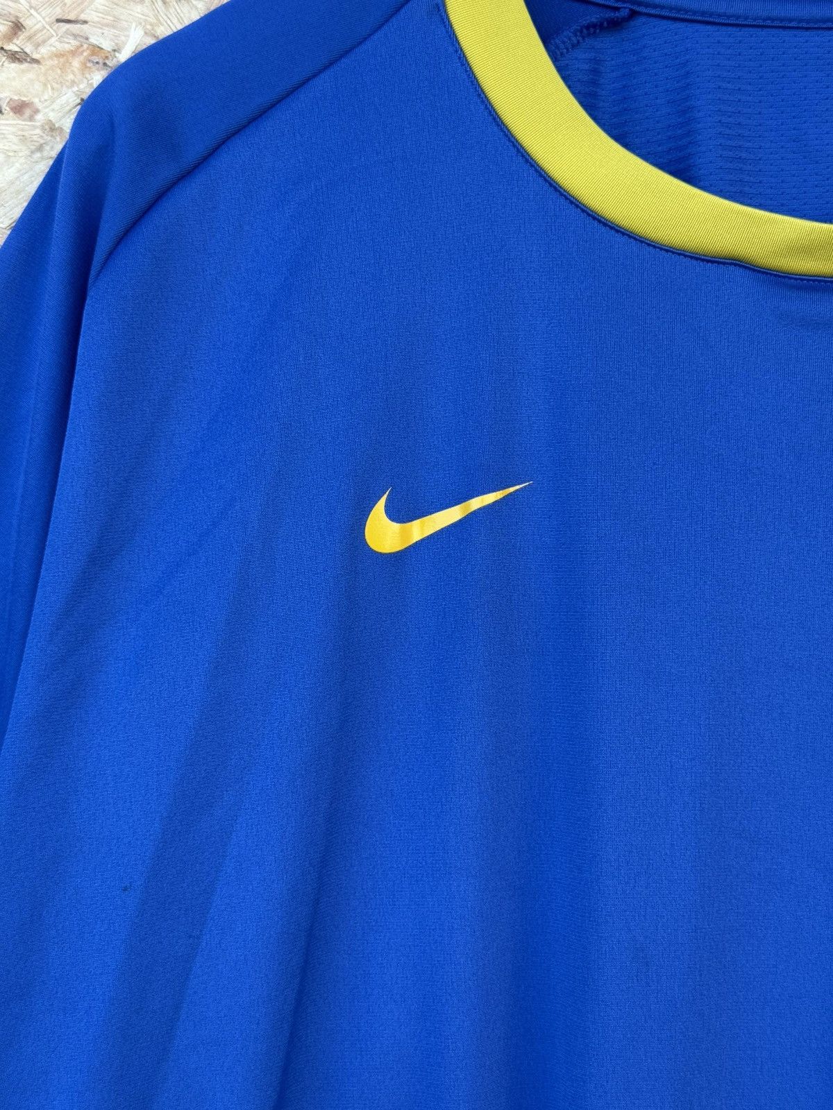 Nike Brazil 🇧🇷 2008-09 Nike Training Jersey Size US XXL / EU 58 / 5 - 4 Thumbnail