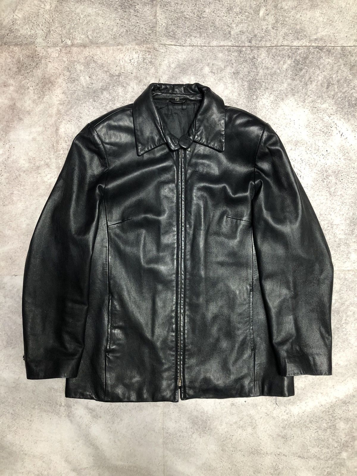 2001AW NUMBER (N)INE motorcycle jacketcommedesgarcons