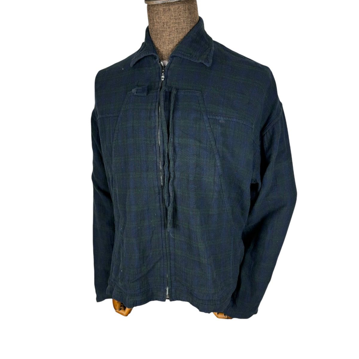 Designer × Japanese Brand ❄️JIPIJAPA KAGA JAPAN TARTAN ZIPPER JACKET Size US L / EU 52-54 / 3 - 1 Thumbnail