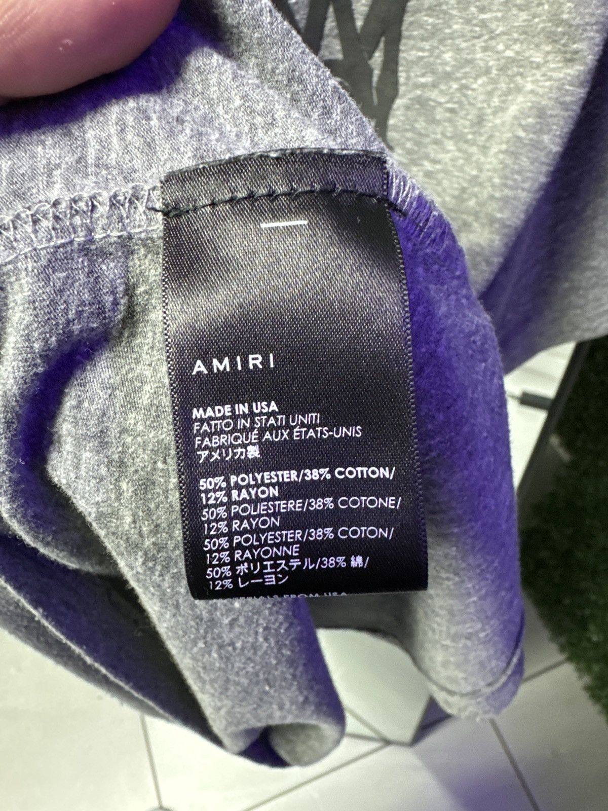 Amiri Amiri MA Tee Size US XL / EU 56 / 4 - 6 Thumbnail