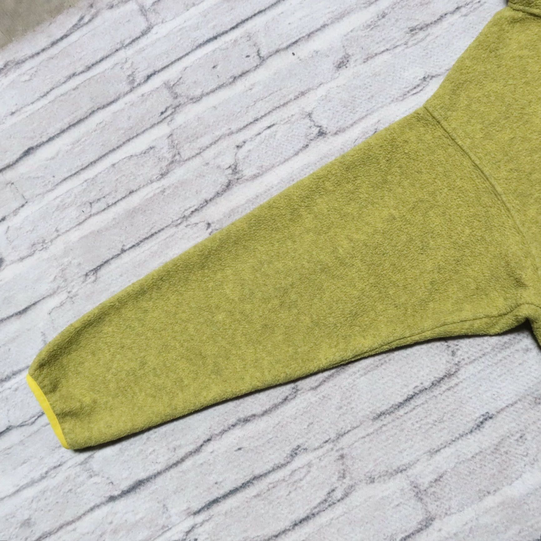 Patagonia VINTAGE Patagonia Classic Synchilla Fleece Marsupial Pullover Mens Large Green 25735 Snap-T Pullover Size US L / EU 52-54 / 3 - 4 Thumbnail