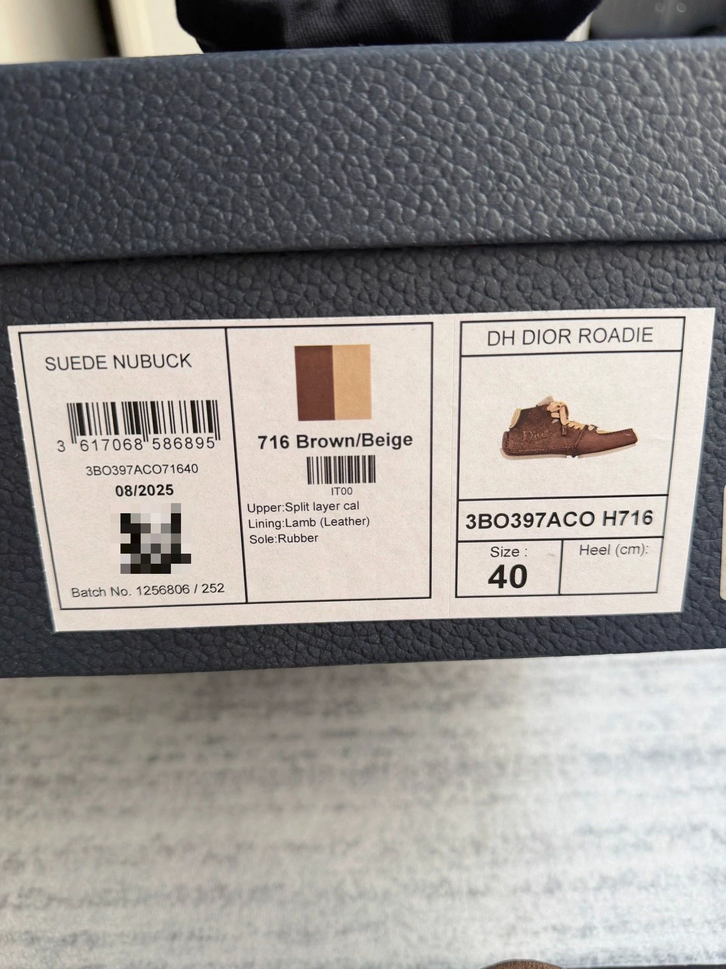 Dior Dior Roadie Brown Suede Wide Foot Sneakers 40 Size US 7 / EU 40 - 8 Thumbnail