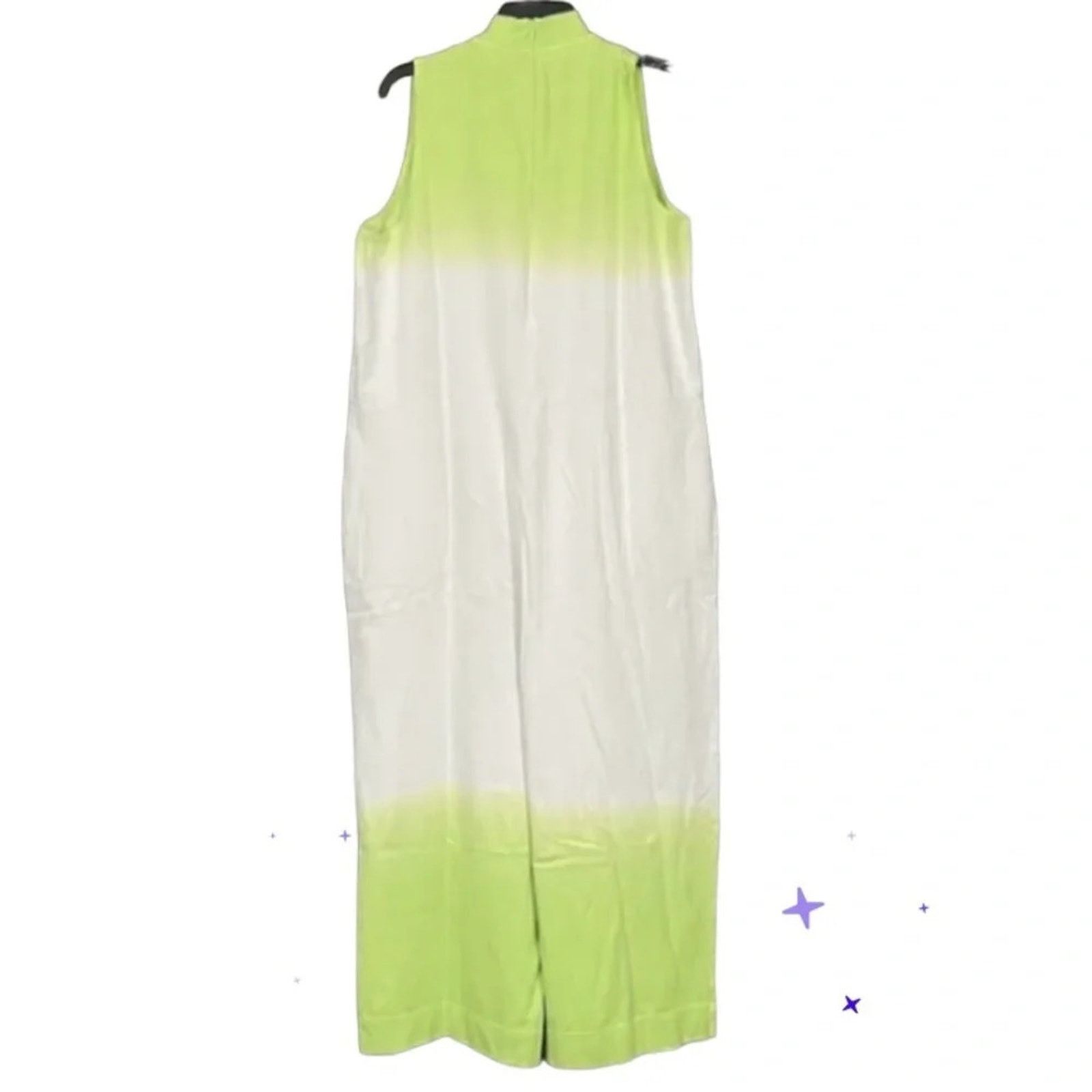 Nike Nike wide leg green ombré one piece jumpsuit with pockets, M Size 32" / US 10 / IT 46 - 2 Thumbnail