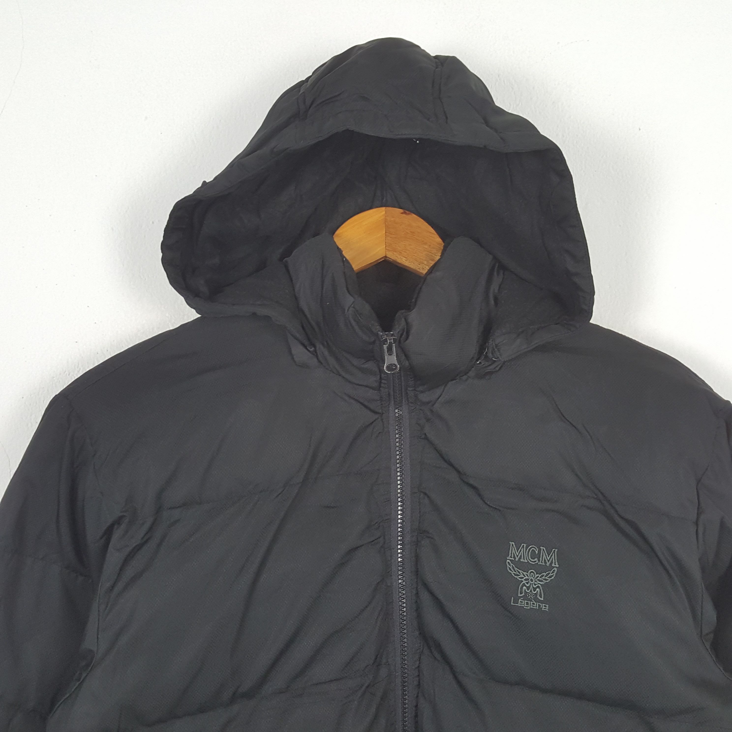 MCM × Vintage Vintage MCM Luxury Fashion Puffer Hoodies Jacket C286N5 Size US XL / EU 56 / 4 - 2 Thumbnail