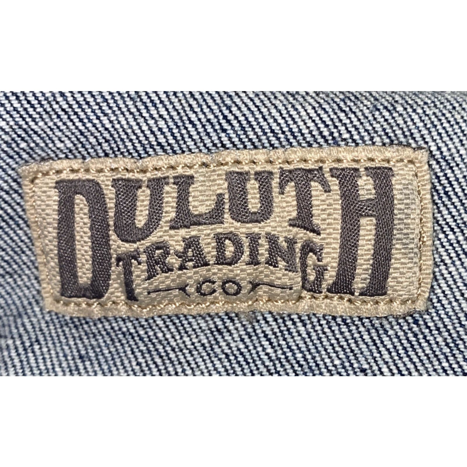 CO DULUTH TRADING CO Mens Denim Jeans Zip Fly 42x28.5 Regular Blue Cotton Denim 1990s? No, vintage no 42 Mens Size US 42 / EU 58 - 7 Thumbnail