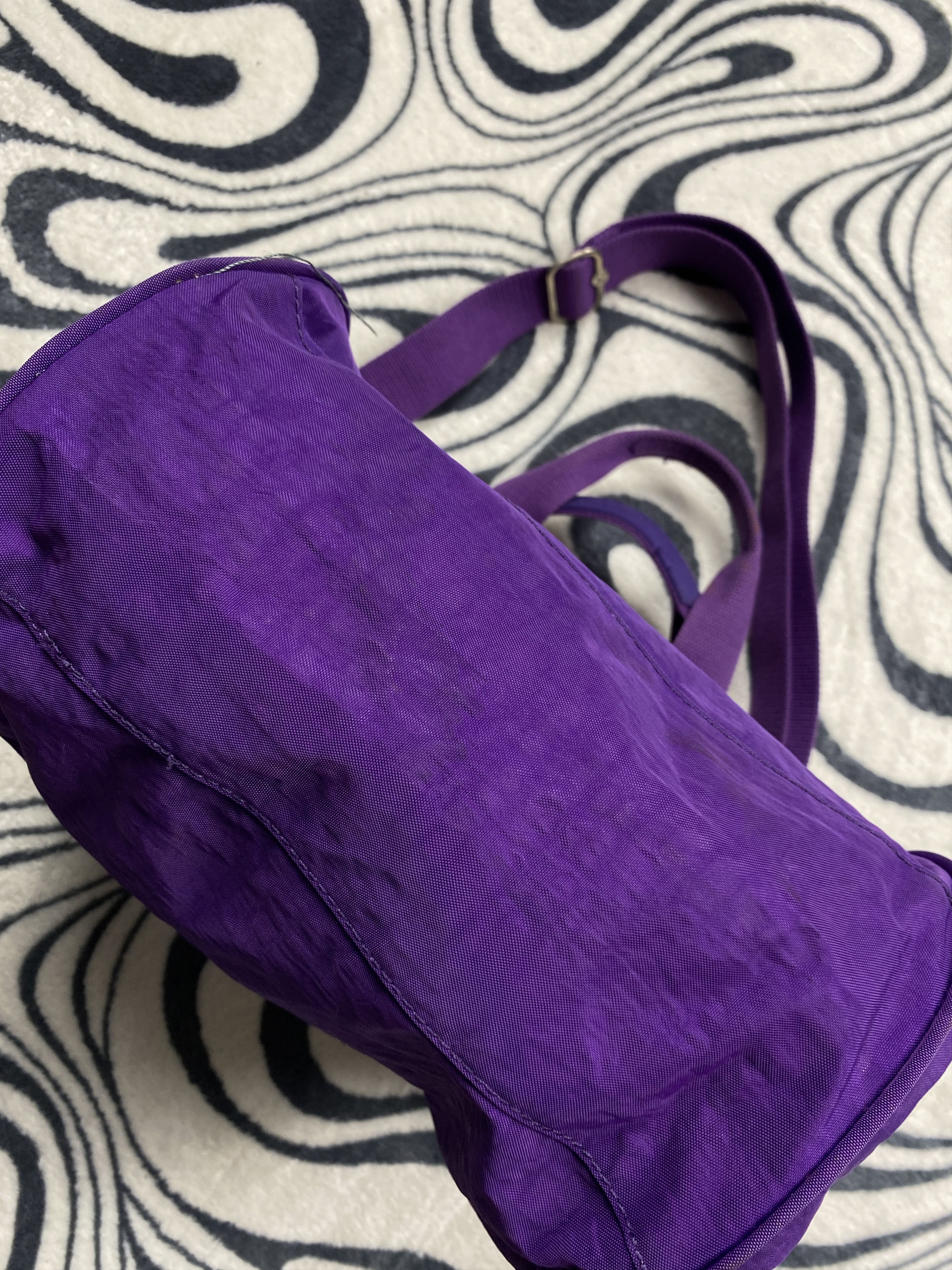 20471120 Kipling Vintage Nylon Shoulder Bag Y2K Handbag Size ONE SIZE - 6 Thumbnail