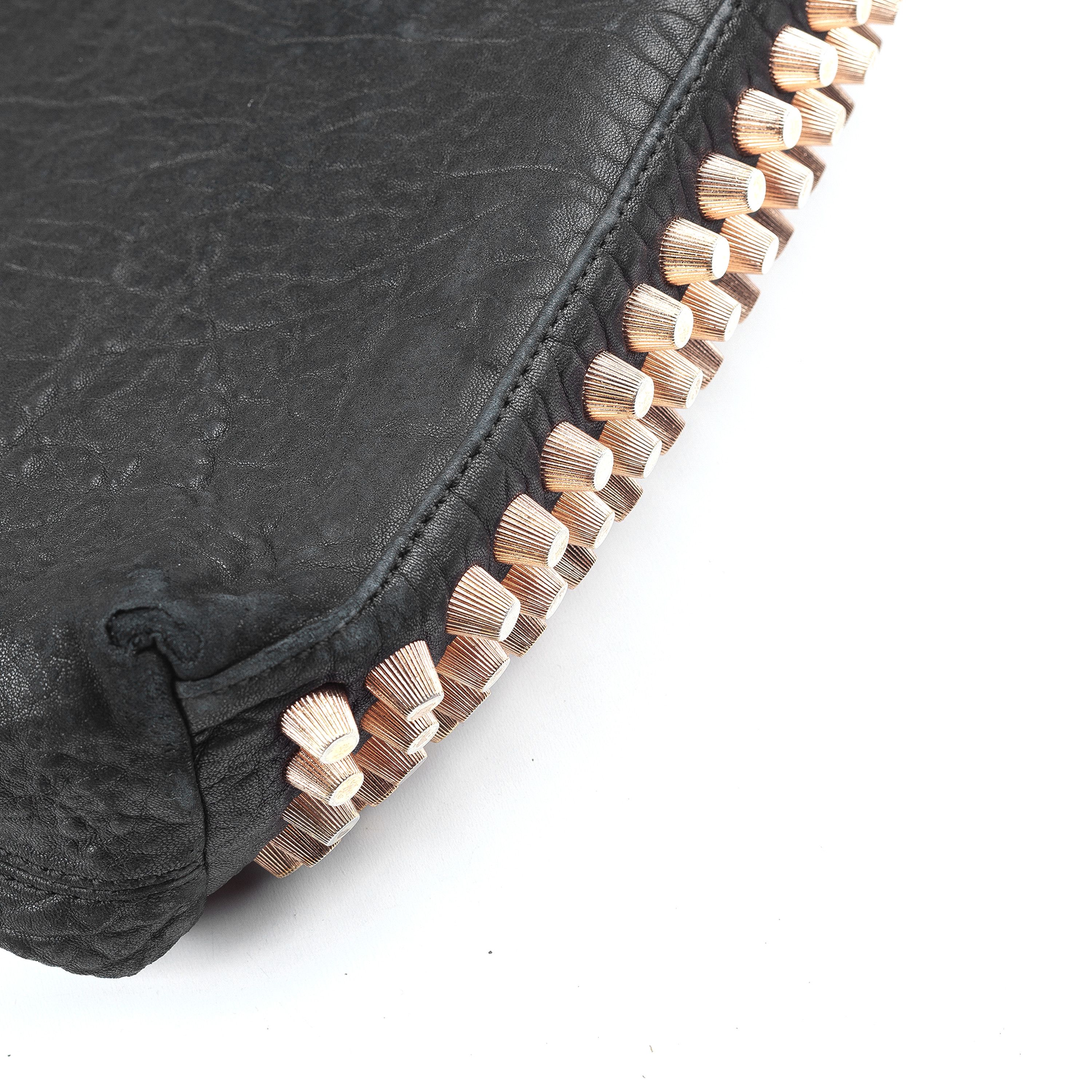 Alexander Wang Alexander Wang Studded Black Leather Crossbody Bag Size ONE SIZE - 5 Thumbnail