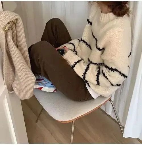 Japanese Brand Y2K Knitted Sweater Size ONE SIZE - 3 Thumbnail