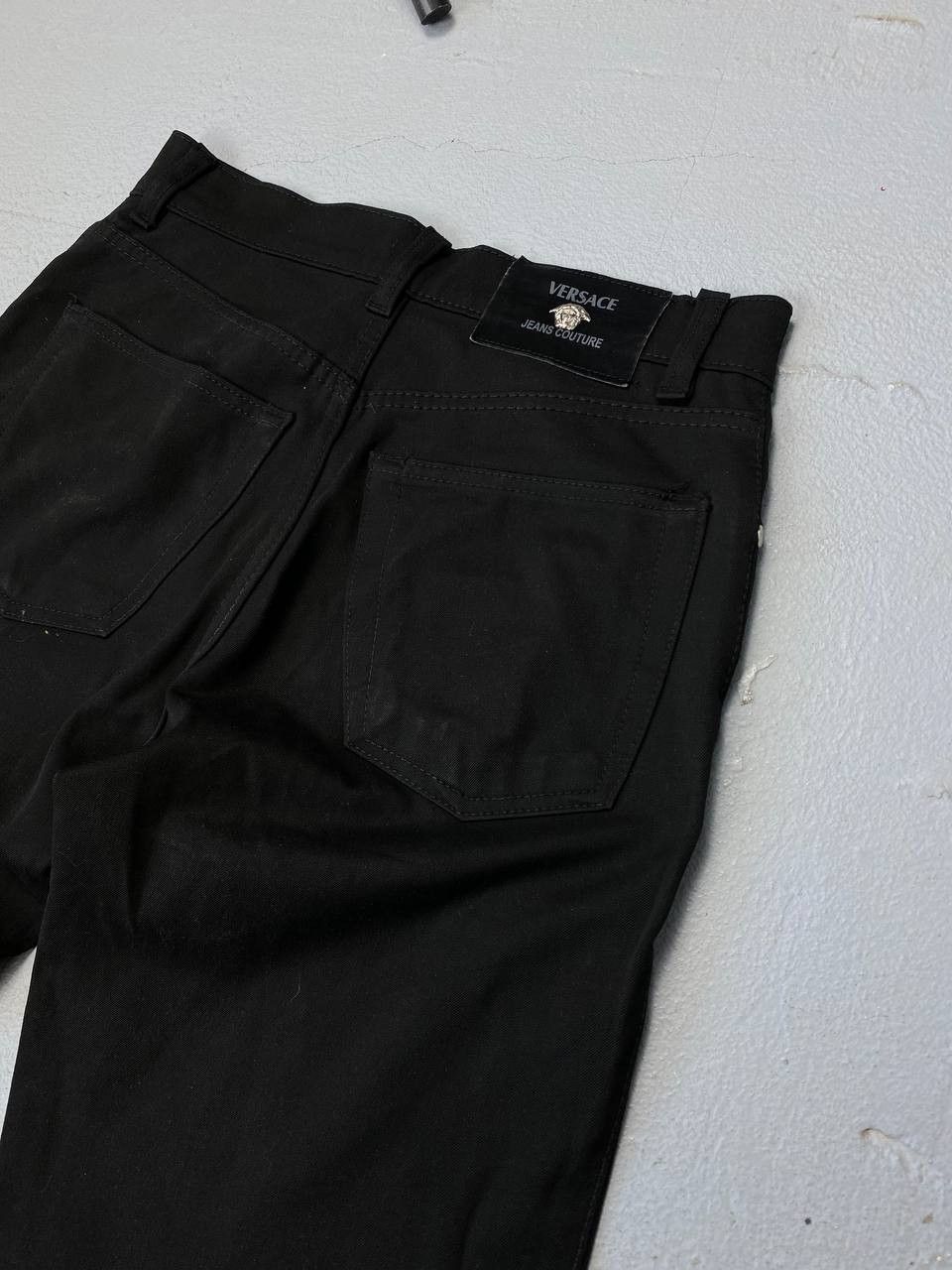 Versace × Versace Jeans Couture Versace Black Denim Jeans Size 28/32 Size US 28 / EU 44 - 1 Thumbnail