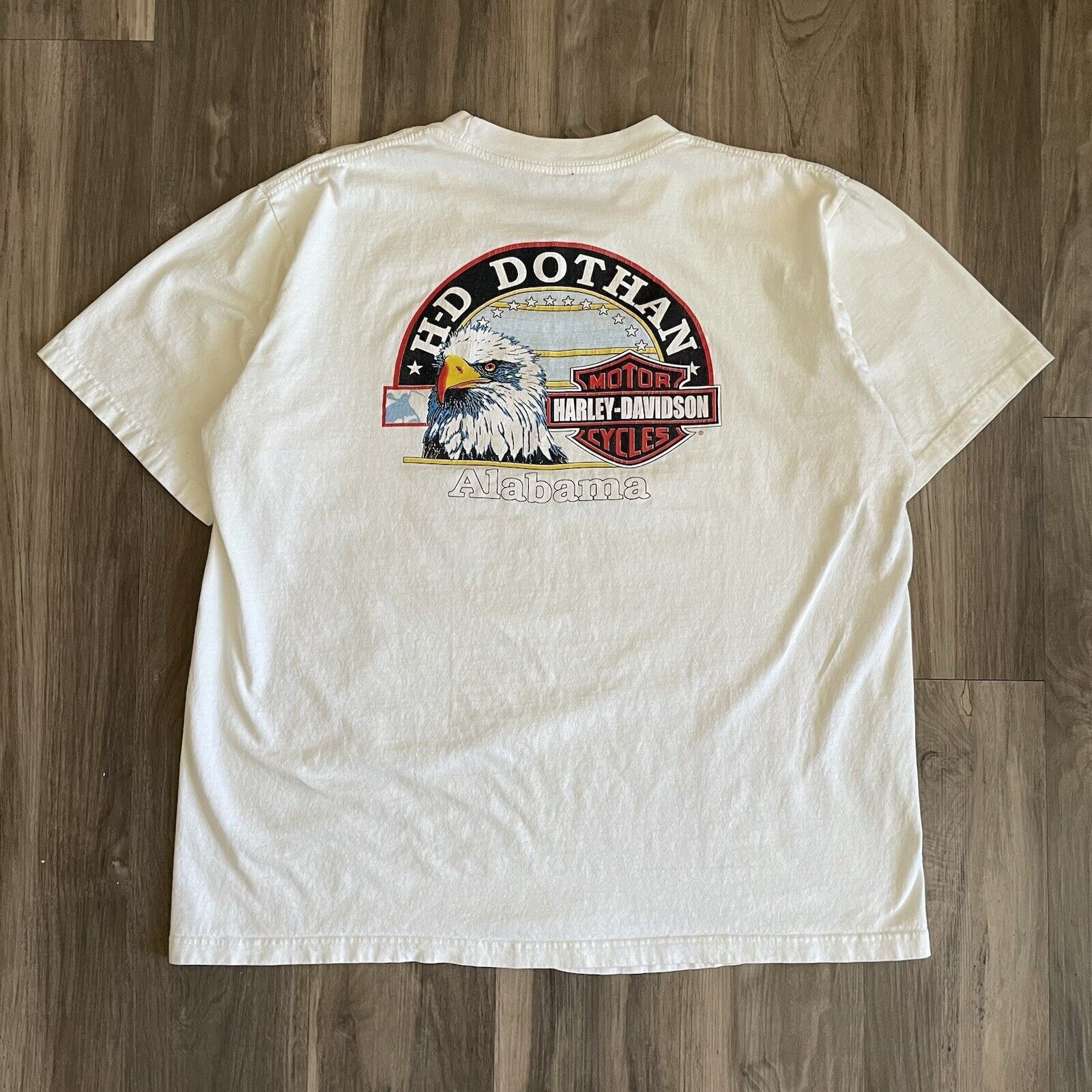 Harley Davidson × Vintage Vintage Harley Davidson 3D Emblem T-Shirt Eagle Rare Size XL Size US XL / EU 56 / 4 - 3 Thumbnail