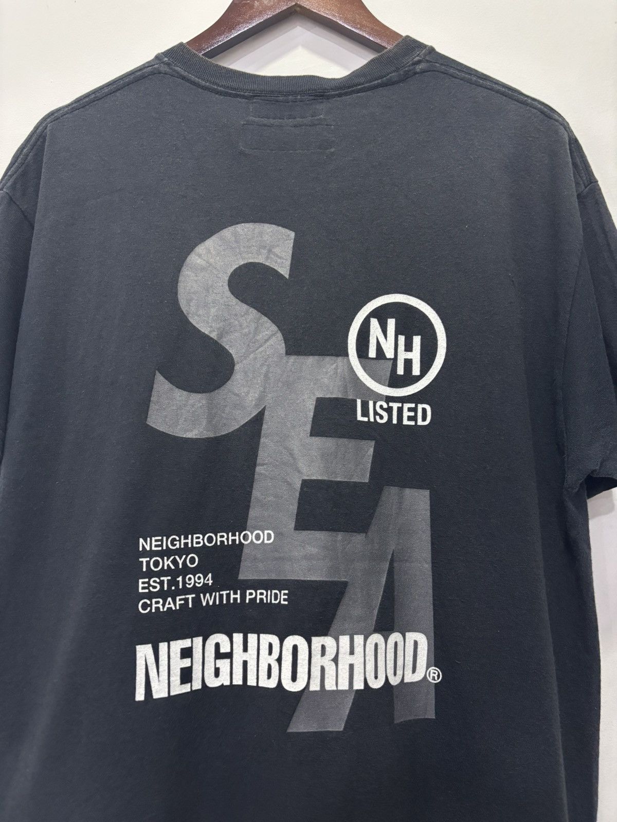 Japanese Brand × Neighborhood Neighborhood x Wind And Sea Tshirt Size US L / EU 52-54 / 3 - 3 Thumbnail