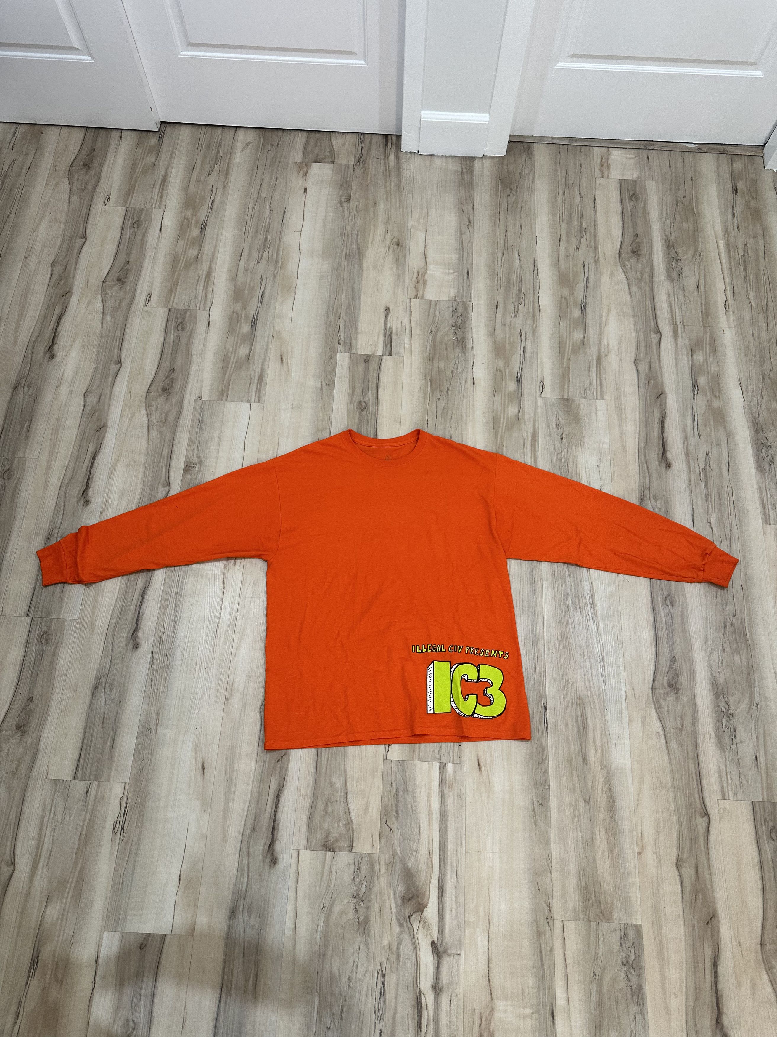 Illegal Civilization Illegal Civ IC3 Movie Premiere Long Sleeve XL – Orange Size US XL / EU 56 / 4 - 1 Thumbnail