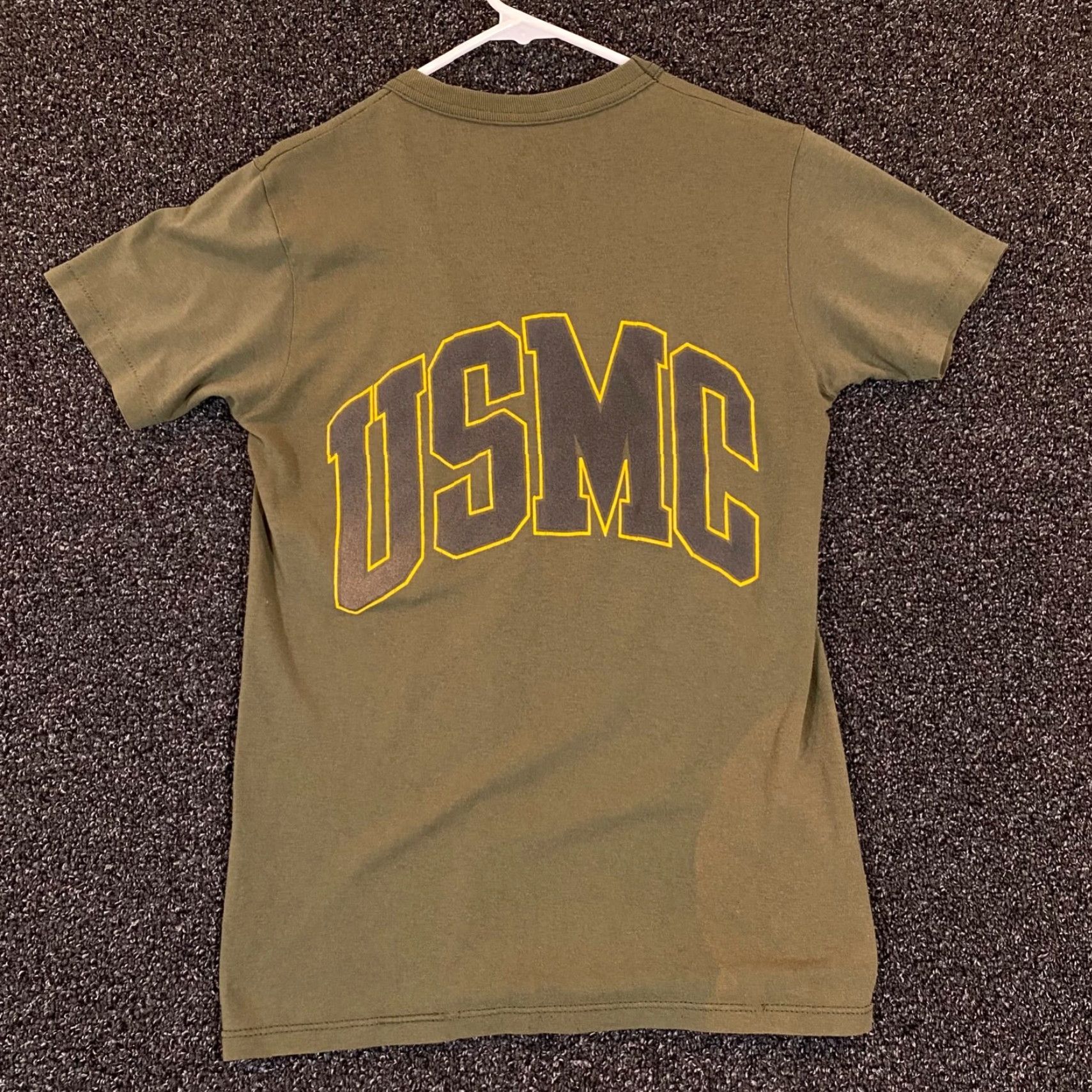 Vintage VINTAGE United States Marine Corps Shirt Womens S / M Green Reflective Single Size S / US 4 / IT 40 - 2 Thumbnail