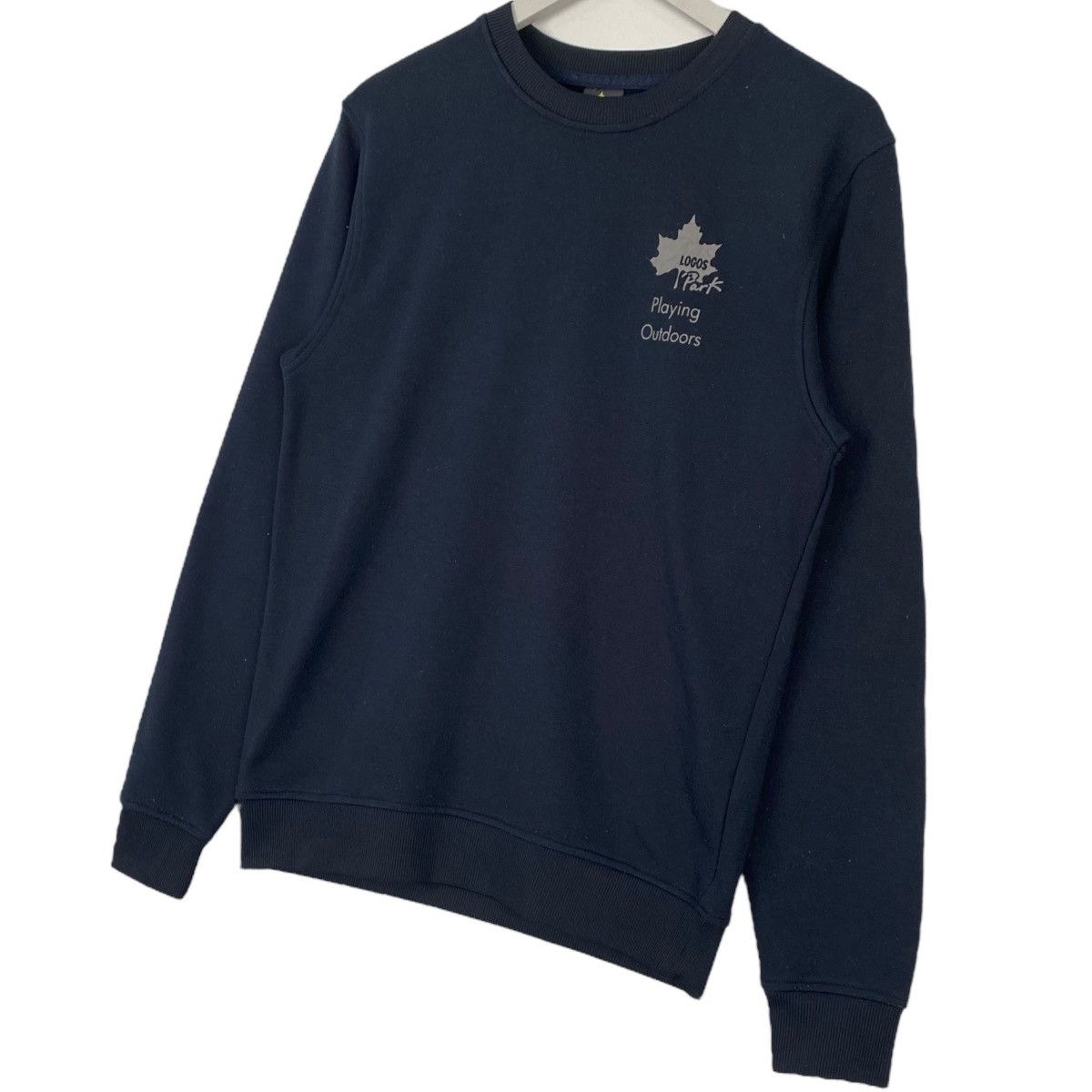 Vintage Vintage Logos Park Long Sleeve T-Shirt Navy Blue Size M Size US M / EU 48-50 / 2 - 2 Thumbnail