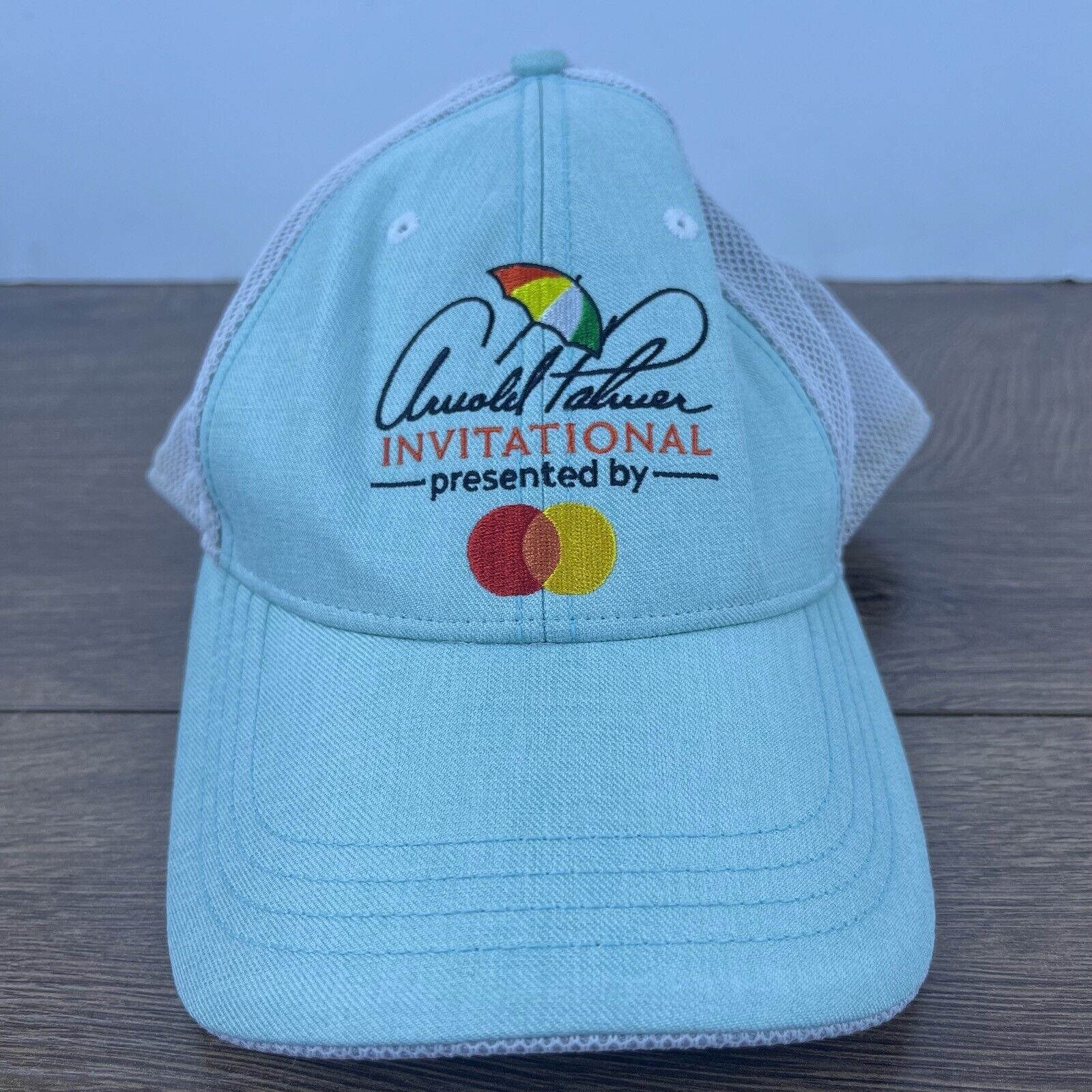 Other Arnold Palmer Invitational Hat Teal Blue Hat Adjustable Adul Size ONE SIZE - 1 Thumbnail