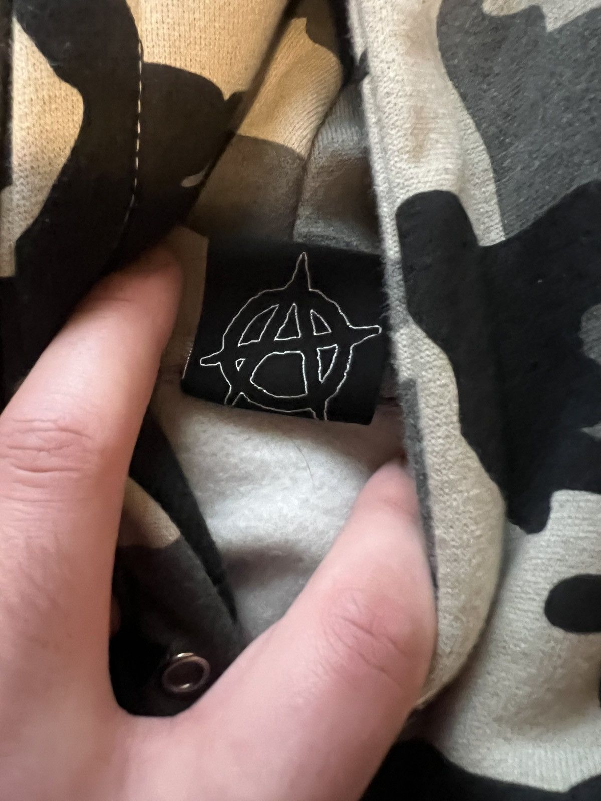 Revenge REVENGE X KILL CROPPED HOODIE SNOW CAMO/BABY BLUE Size US XXL / EU 58 / 5 - 3 Thumbnail