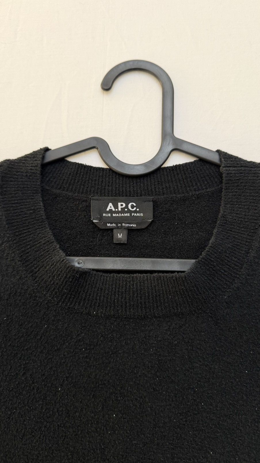 A.P.C. A.P.C. Rue Madame Paris Crewneck Sweater M Size US M / EU 48-50 / 2 - 2 Thumbnail
