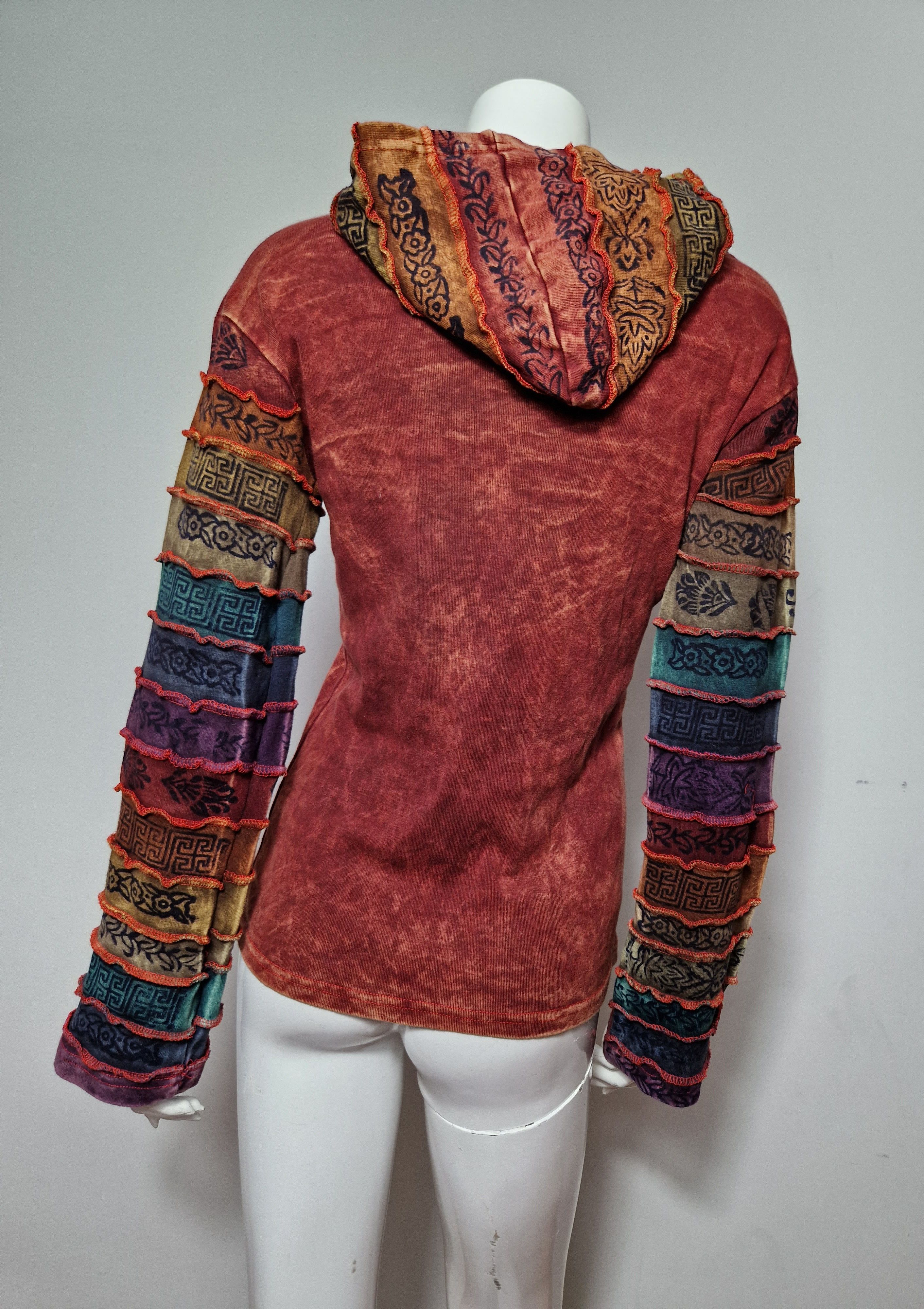 Vintage vintage zip ed hardy gaultier style hippie mesh y2k zip Size M / US 6-8 / IT 42-44 - 6 Thumbnail
