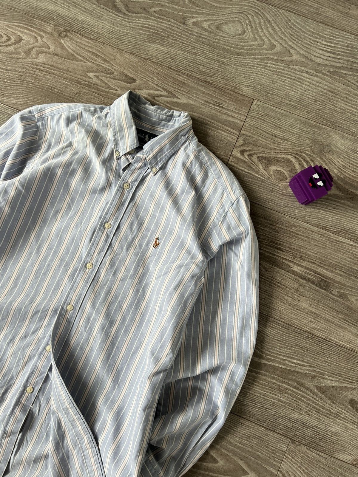 Polo Ralph Lauren Vintage Polo Ralph Lauren RRL Classic Fit Colour Logo Shirt Size US M / EU 48-50 / 2 - 13 Thumbnail