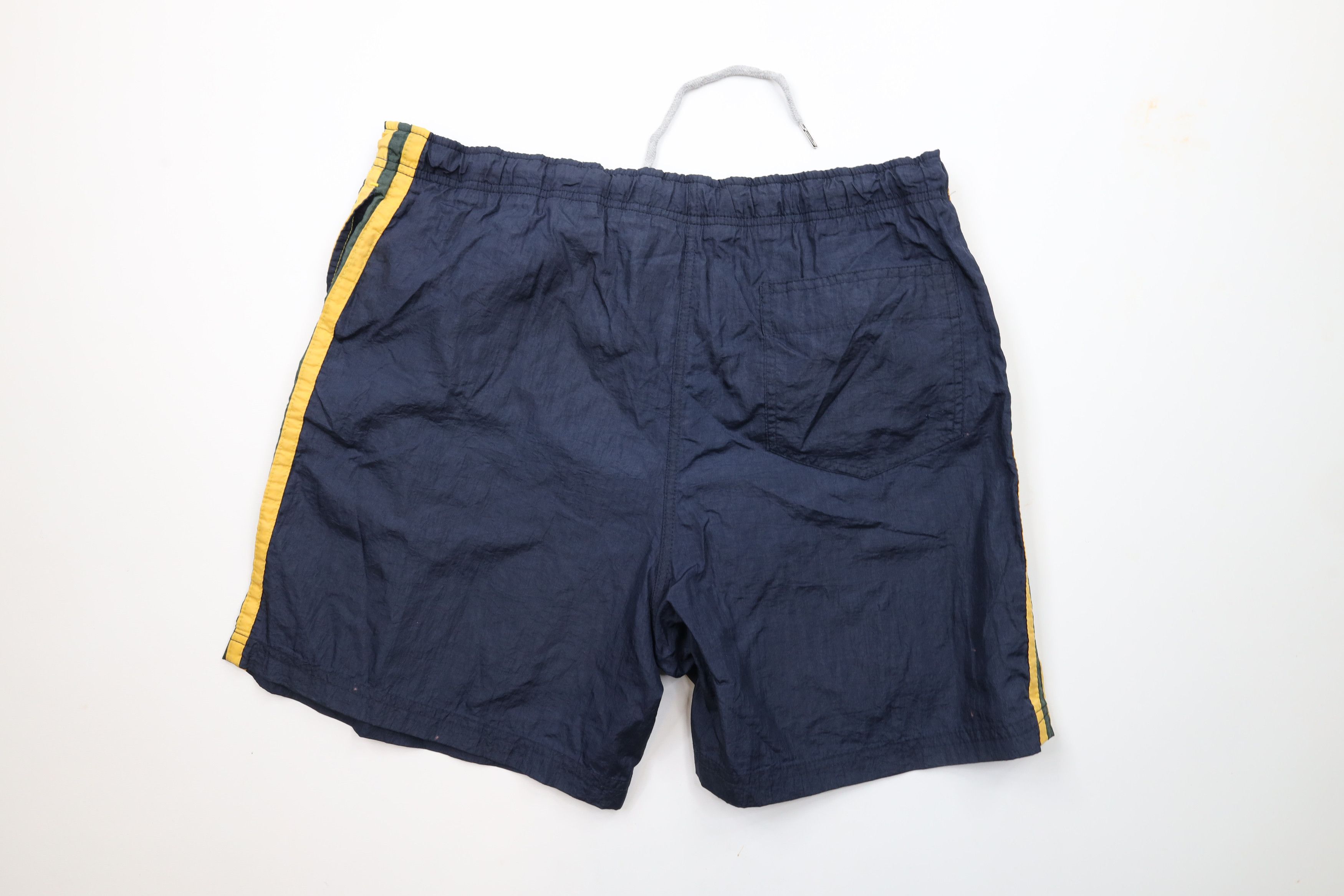 Reebok × Vintage Vintage 90s Reebok Out Striped Lined Above Knee Shorts Nylon Size US 32 / EU 48 - 9 Thumbnail