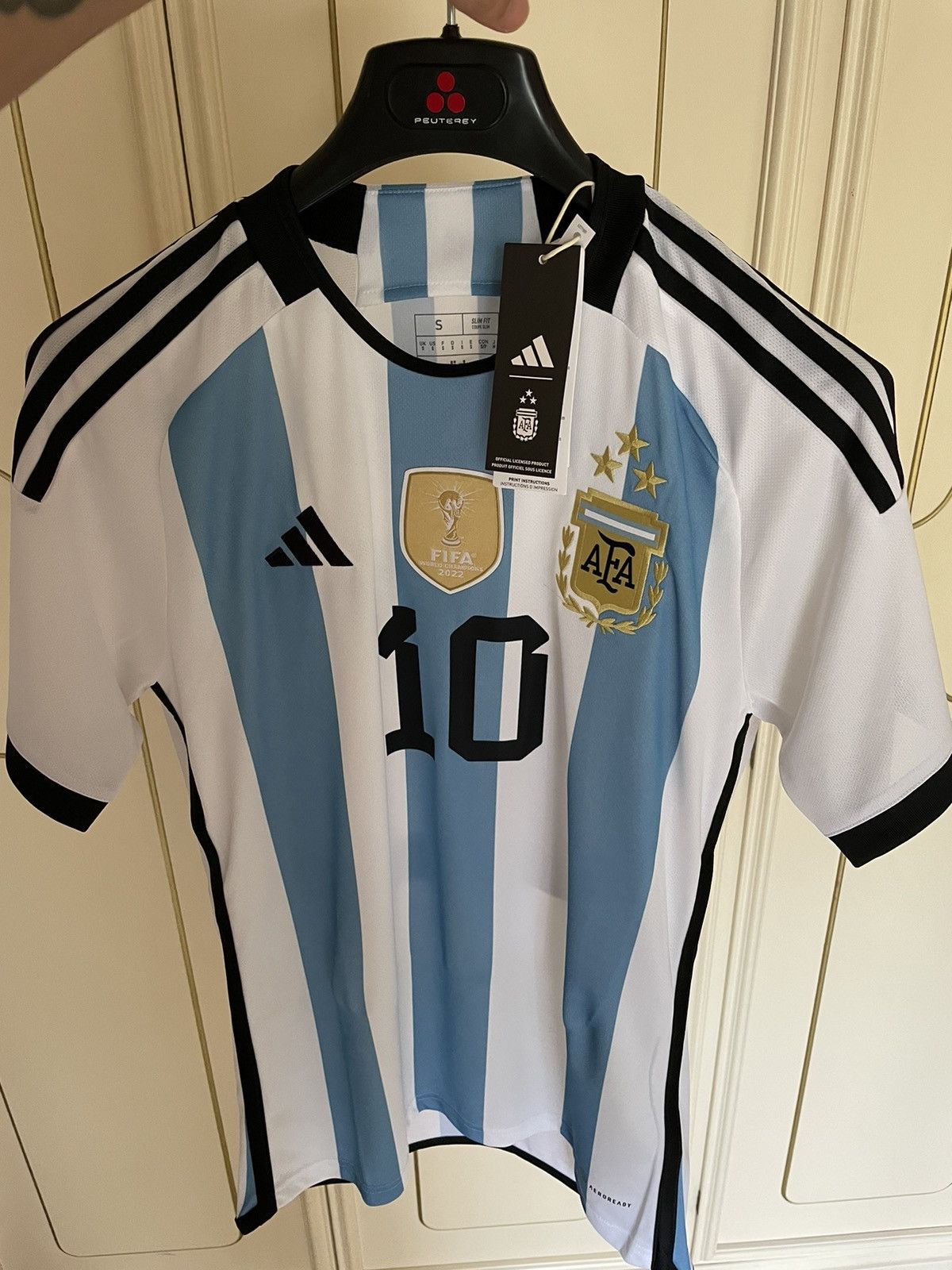 Adidas Leo Messi Argentina Home Jersey World Champions 22/23 | Grailed