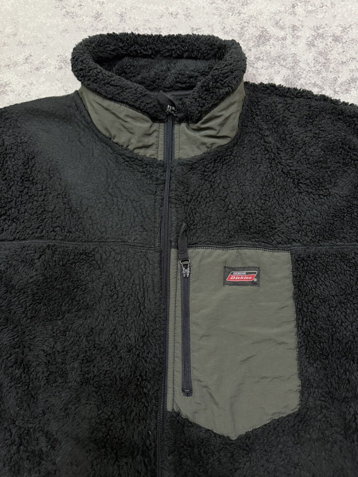 Dickies DICKIES SHEARLING FLEECE ZIP UP SWEATER SMALLLOGO Size US L / EU 52-54 / 3 - 4 Thumbnail