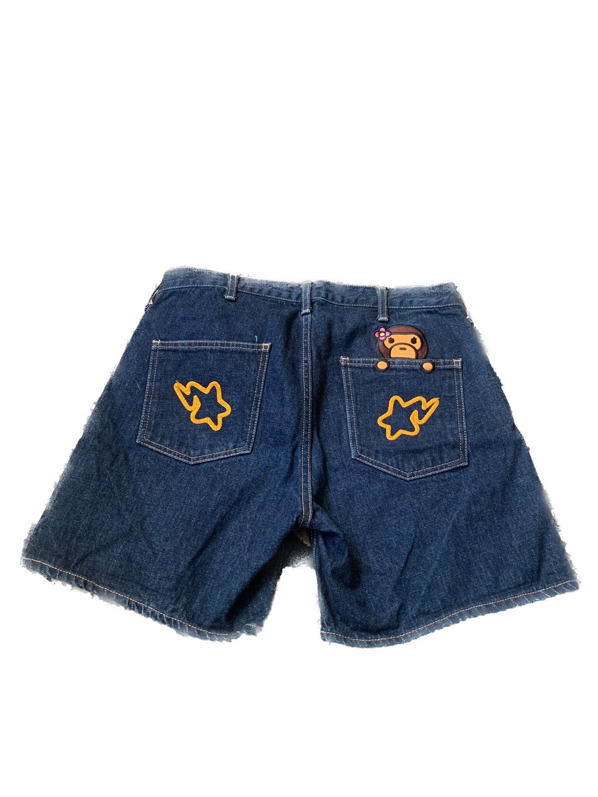 Bape Denim Shorts