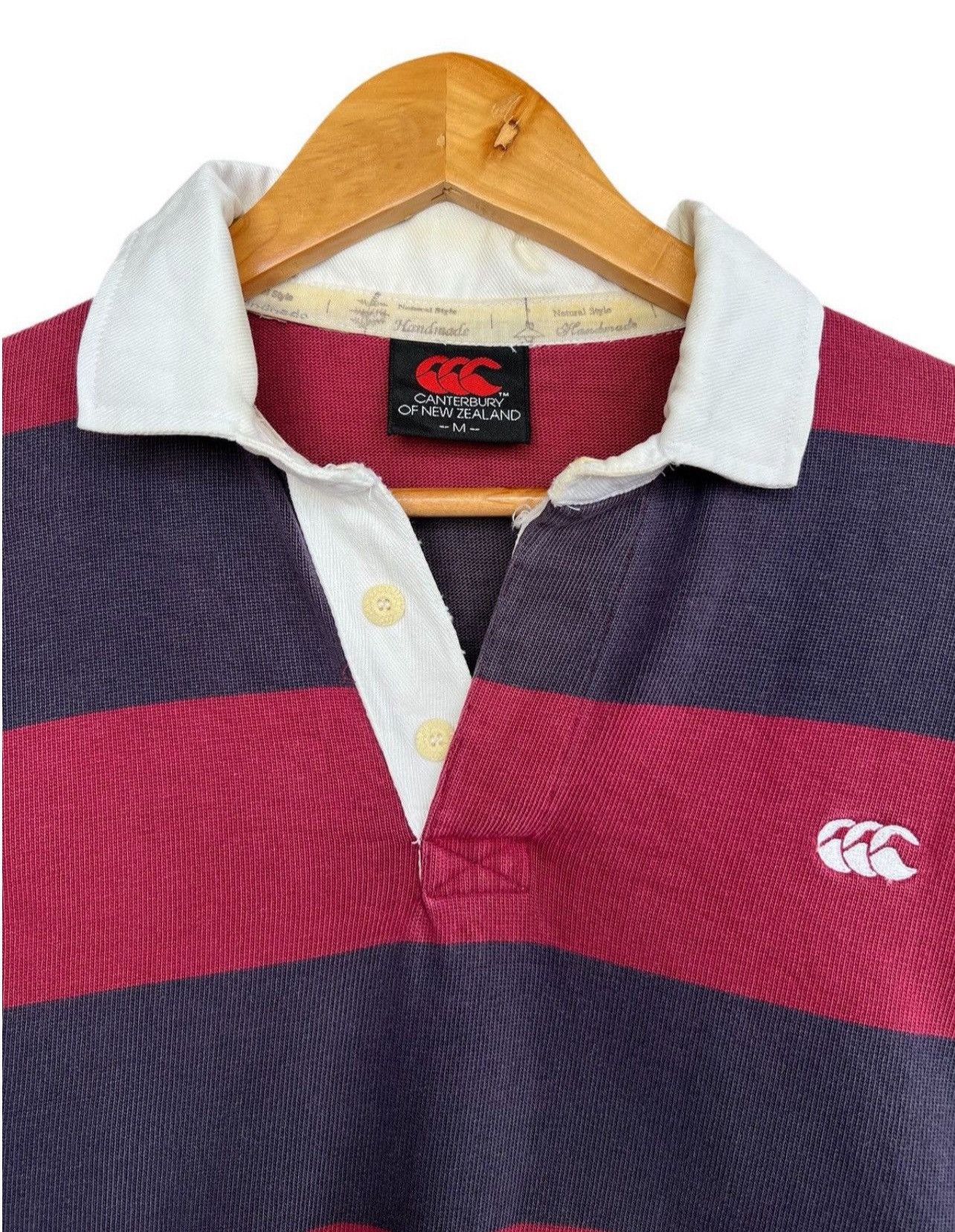 Canterbury of New Zealand Vintage 90s Centerbury Of New Zealand Rugby Polo Shirt Size US L / EU 52-54 / 3 - 4 Thumbnail
