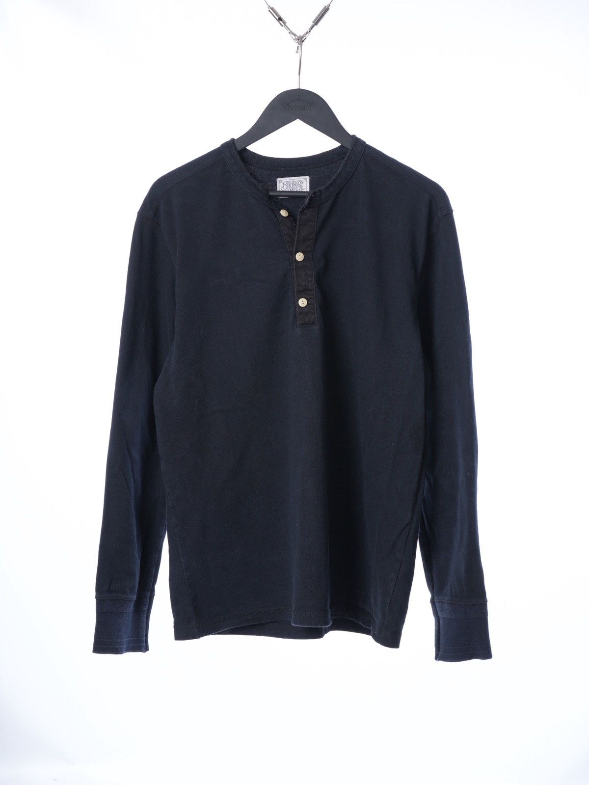Bronson MFG. CO. Bronson Mfg. Co. Long Sleeve Henley Neck T-shirt Men's L Size US L / EU 52-54 / 3 - 1 Thumbnail