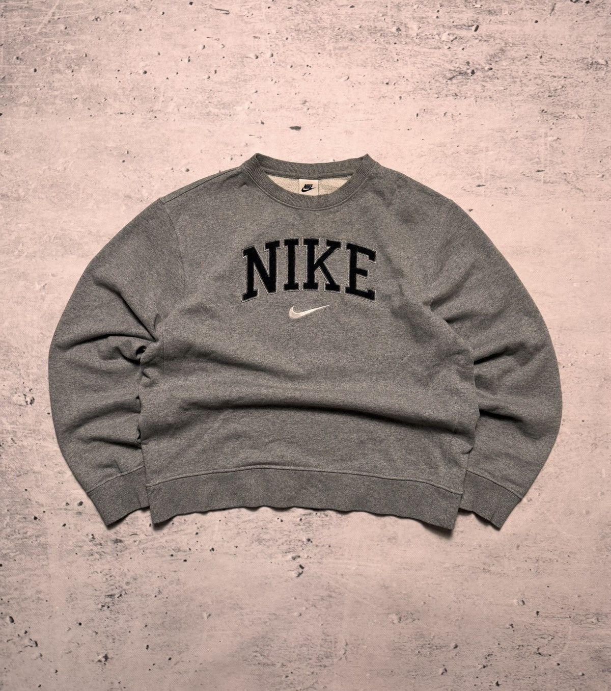 Nike × Vintage NIKE VINTAGE CENTER LOGO OVERSIZE BOXY SWEATSHIRT Size US M / EU 48-50 / 2 - 1 Thumbnail