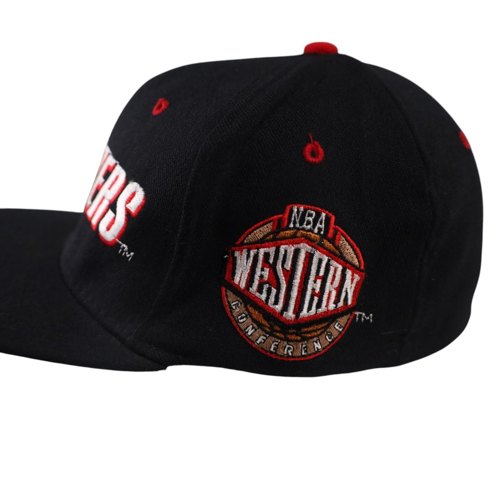 NBA × Starter VTG Starter Portland Blazers Western Conference Fitted Hat Size ONE SIZE - 3 Thumbnail