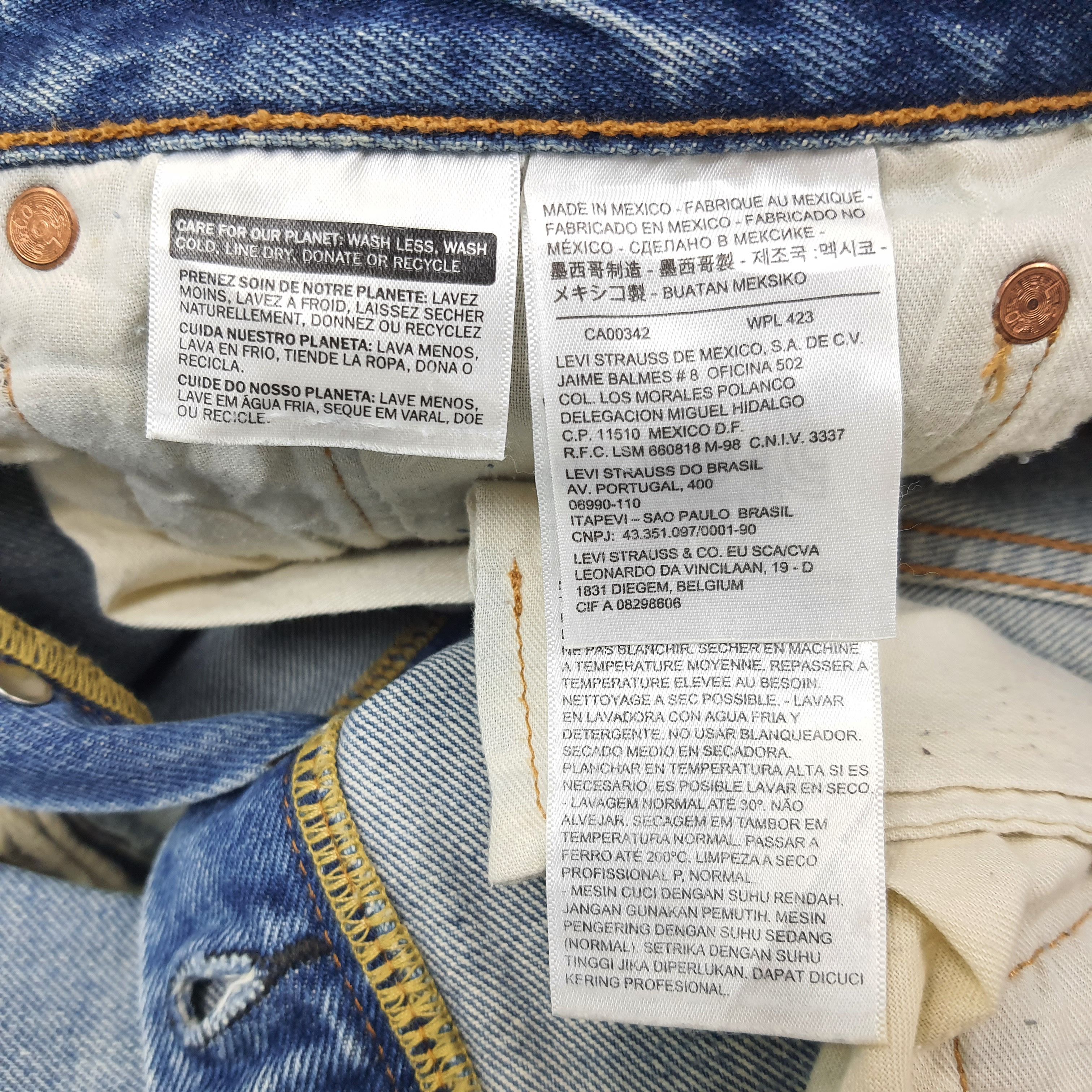 Levi's Vintage Levi's 501 CT Distressed Jeans C235N35 Size US 33 - 8 Thumbnail