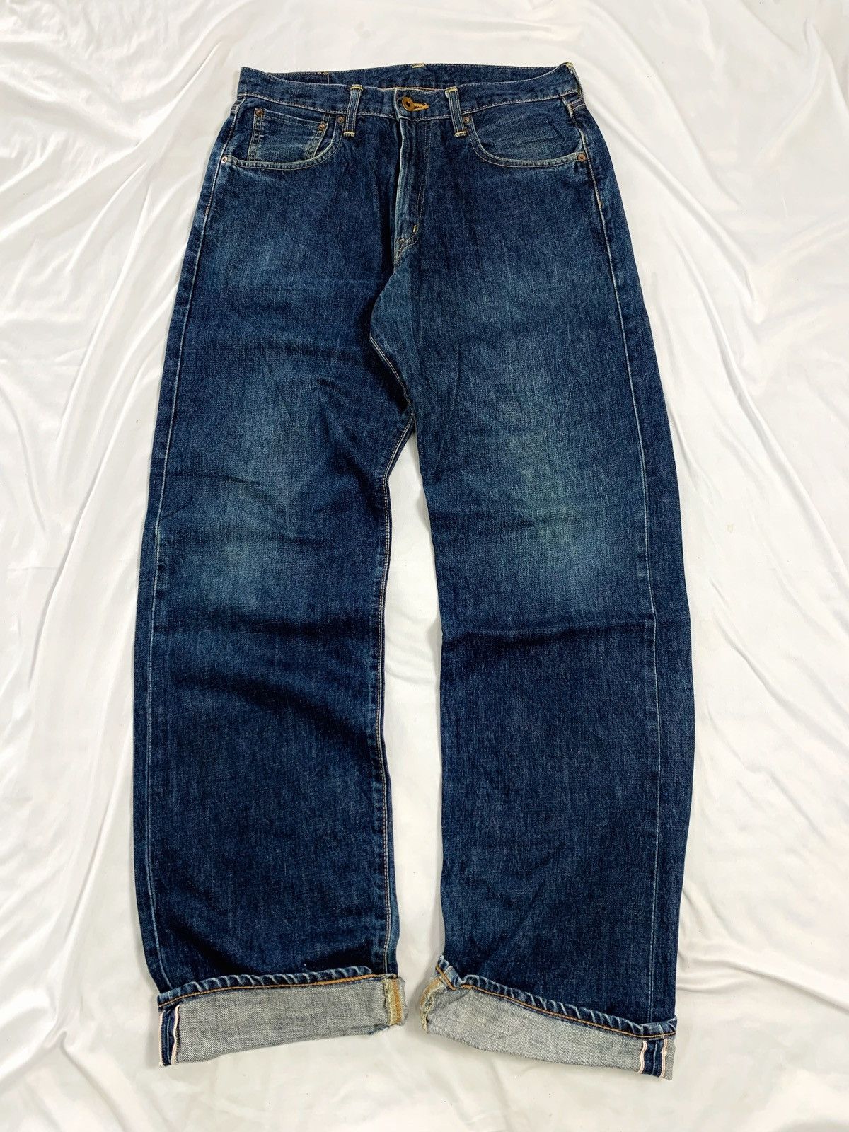 Edwin Vintage edwin denim selvedge japanese brand jeans Size US 31 - 1 Thumbnail