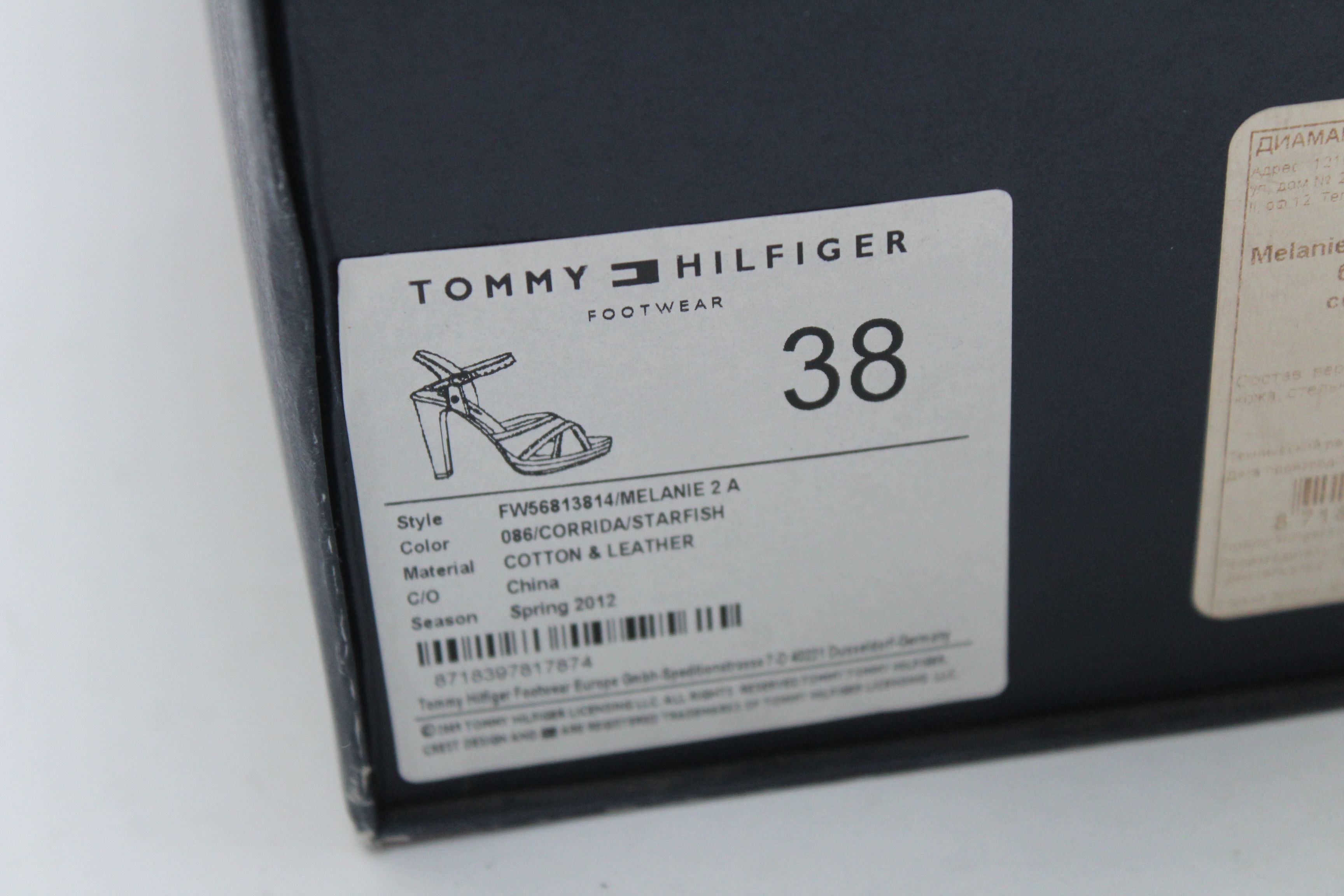 Tommy Hilfiger Tommy Hilfiger Sandals Hells Size 38 Authentic Vintage Size US 8 / IT 38 - 6 Thumbnail