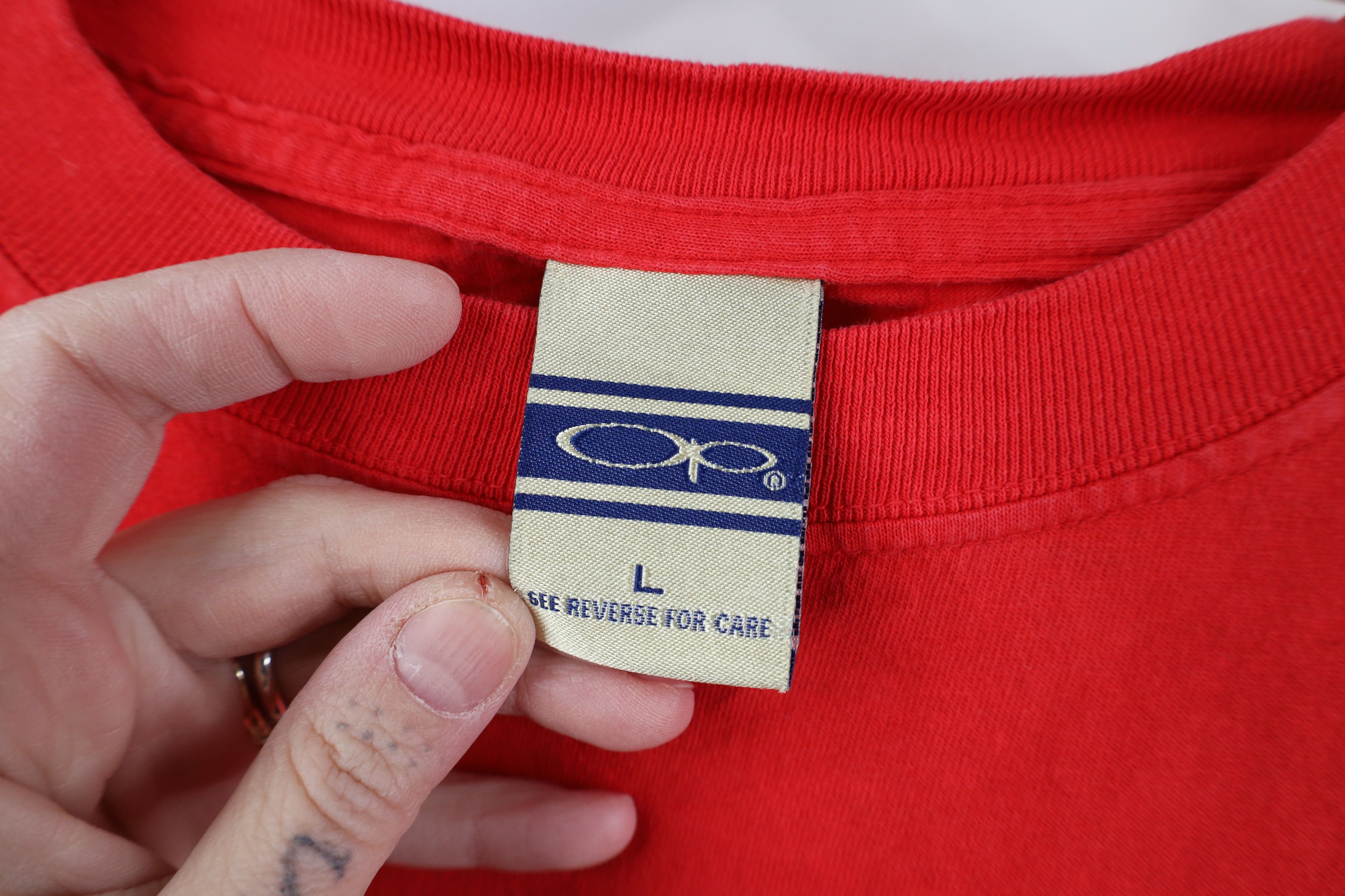Ocean Pacific Vintage Y2K 2000 Ocean Pacific OP Surf Cropped T-Shirt Size L / US 10 / IT 46 - 10 Thumbnail