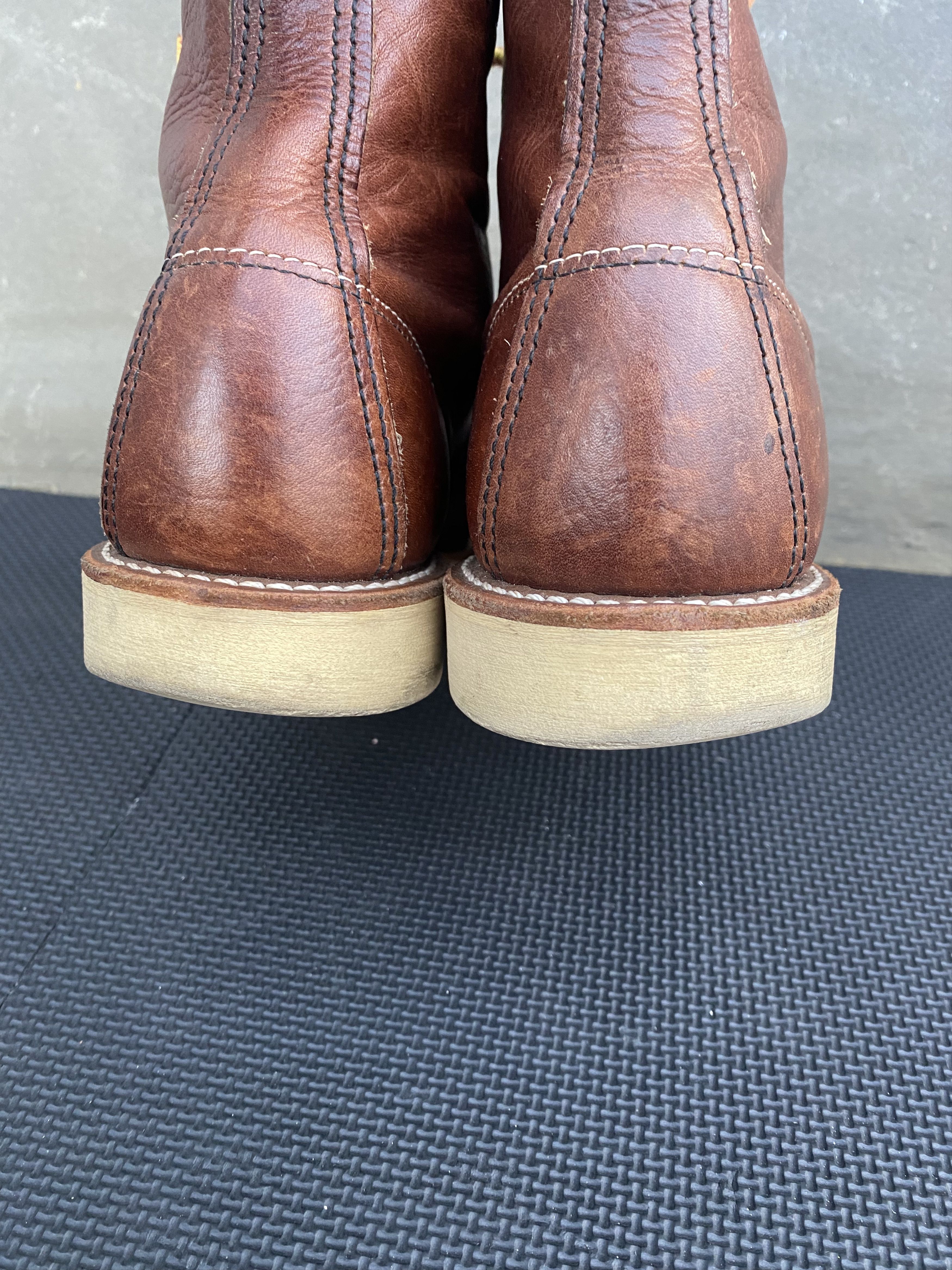 Red Wing Red Wing 8138 6'' Classic Moc Toe Brown Leather Boots Size US 7.5 / EU 40-41 - 6 Thumbnail