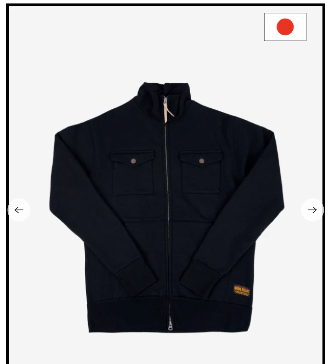 Iron Heart Heavyweight 14oz Zip Up Size US L / EU 52-54 / 3 - 2 Thumbnail