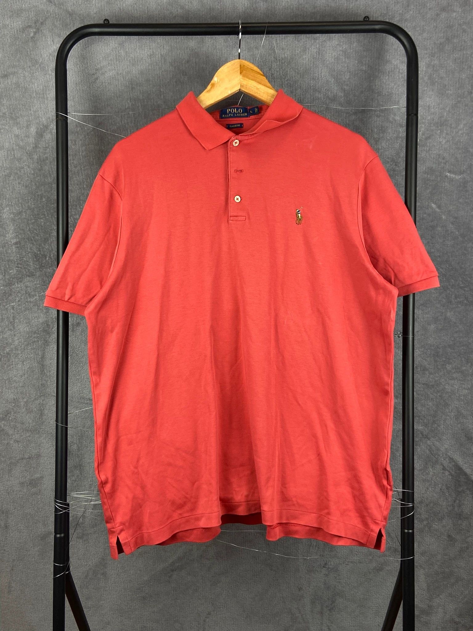 Polo Ralph Lauren Ralph Lauren Red Polo Shirt – Classic Fit L Size US L / EU 52-54 / 3 - 1 Thumbnail