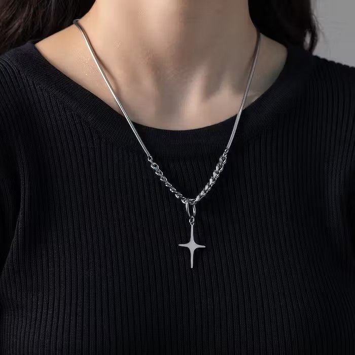 Jewelry × Vintage STAR Necklace Size ONE SIZE - 1 Thumbnail