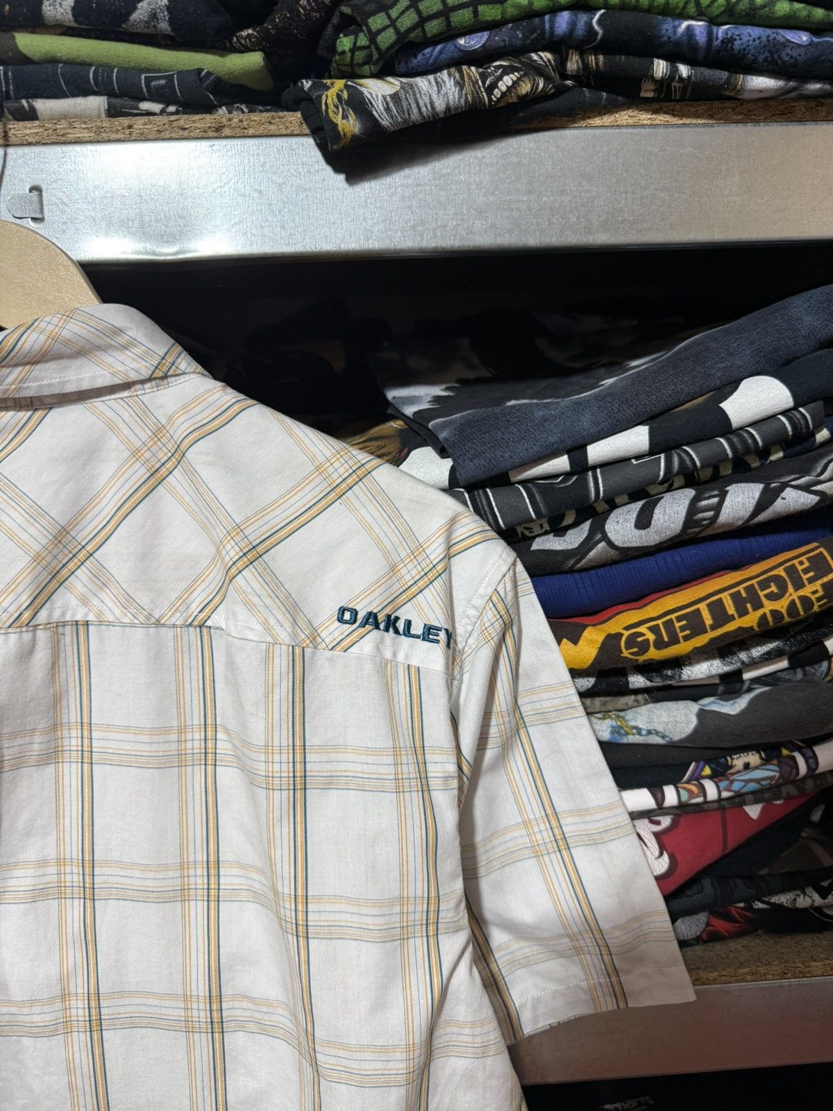 Oakley Vintage Oakley Software Button Shirt Short Sleeve Y2K Hype Size US XXL / EU 58 / 5 - 4 Thumbnail