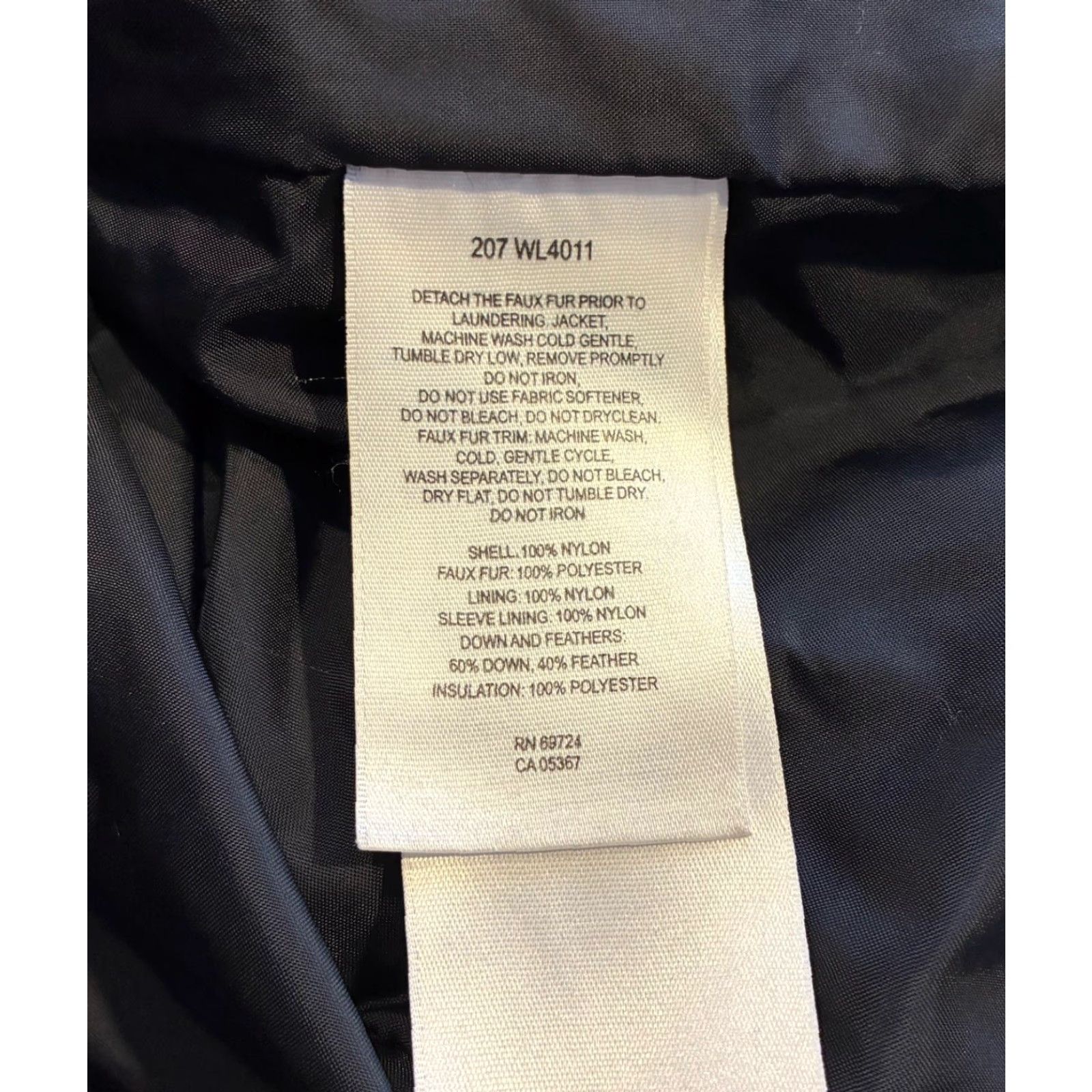 Vintage VINTAGE Columbia XCO Puffer Jacket Womens Coat Large Black Down Filled No Hood Sizable Long Coat Quilted Zipper Pockets Logo Buckle Size L / US 10 / IT 46 - 6 Thumbnail