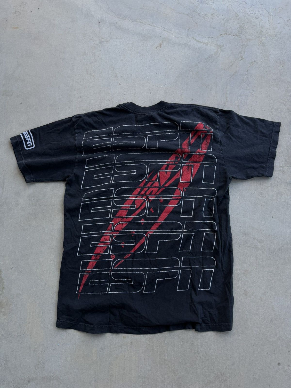 HELLSTAR Hellstar x ESPN x Complex NYC Exclusive Tee – Black Large Size US L / EU 52-54 / 3 - 2 Thumbnail