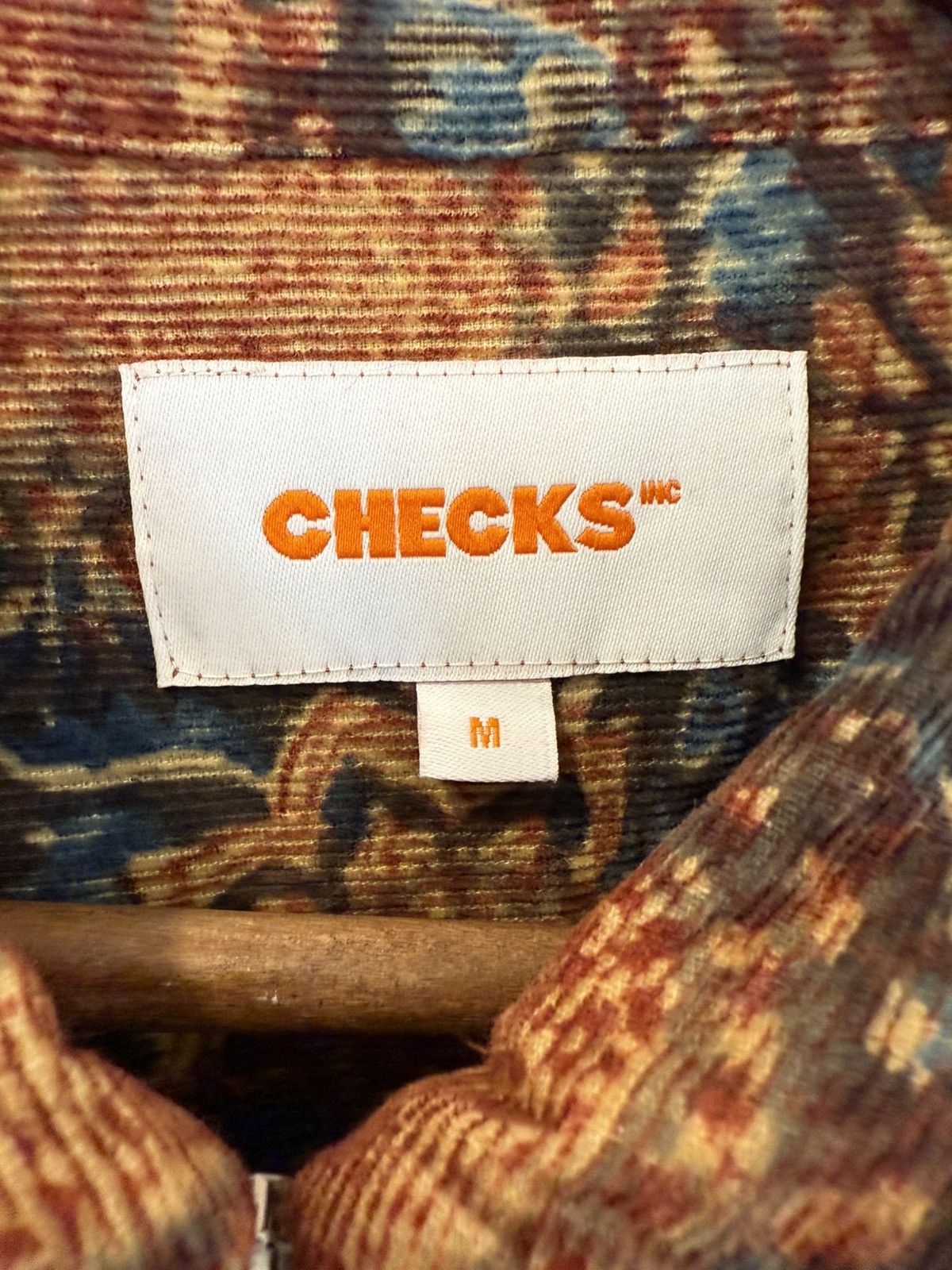 Other Checks block print paisley Corduroy Shirt Size US M / EU 48-50 / 2 - 3 Thumbnail