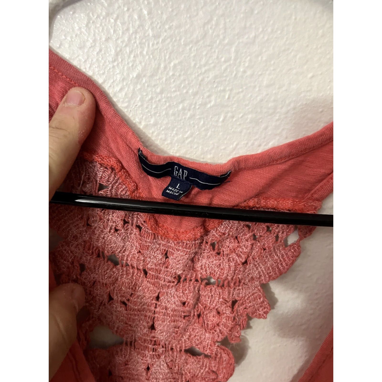 Gap VINTAGE Gap Womens Tank Top Pink L Modern Unspecified? Size L / US 10 / IT 46 - 3 Thumbnail