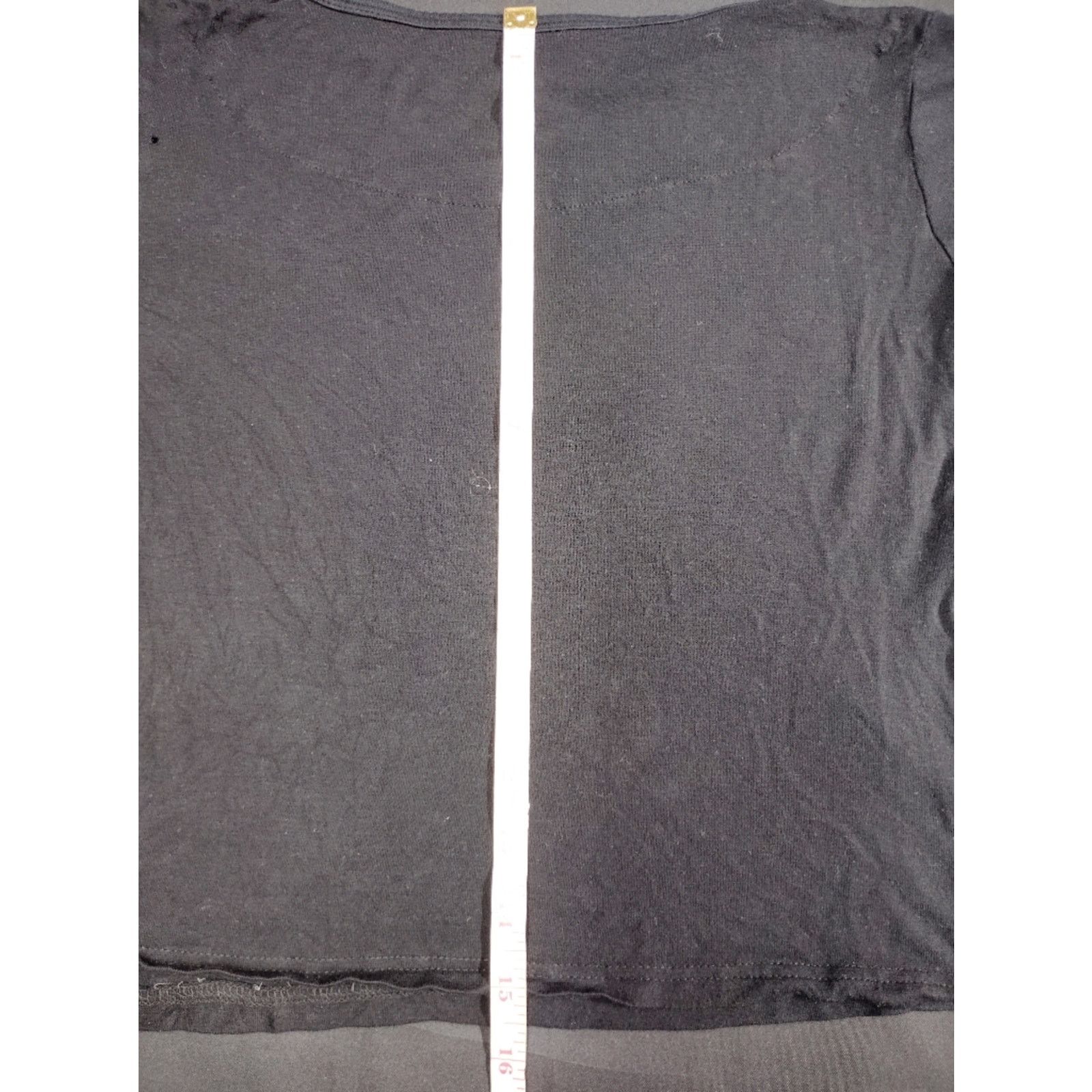 Bacardi Bacardi Black Tee with Gold Bat Logo Size S / US 4 / IT 40 - 6 Thumbnail