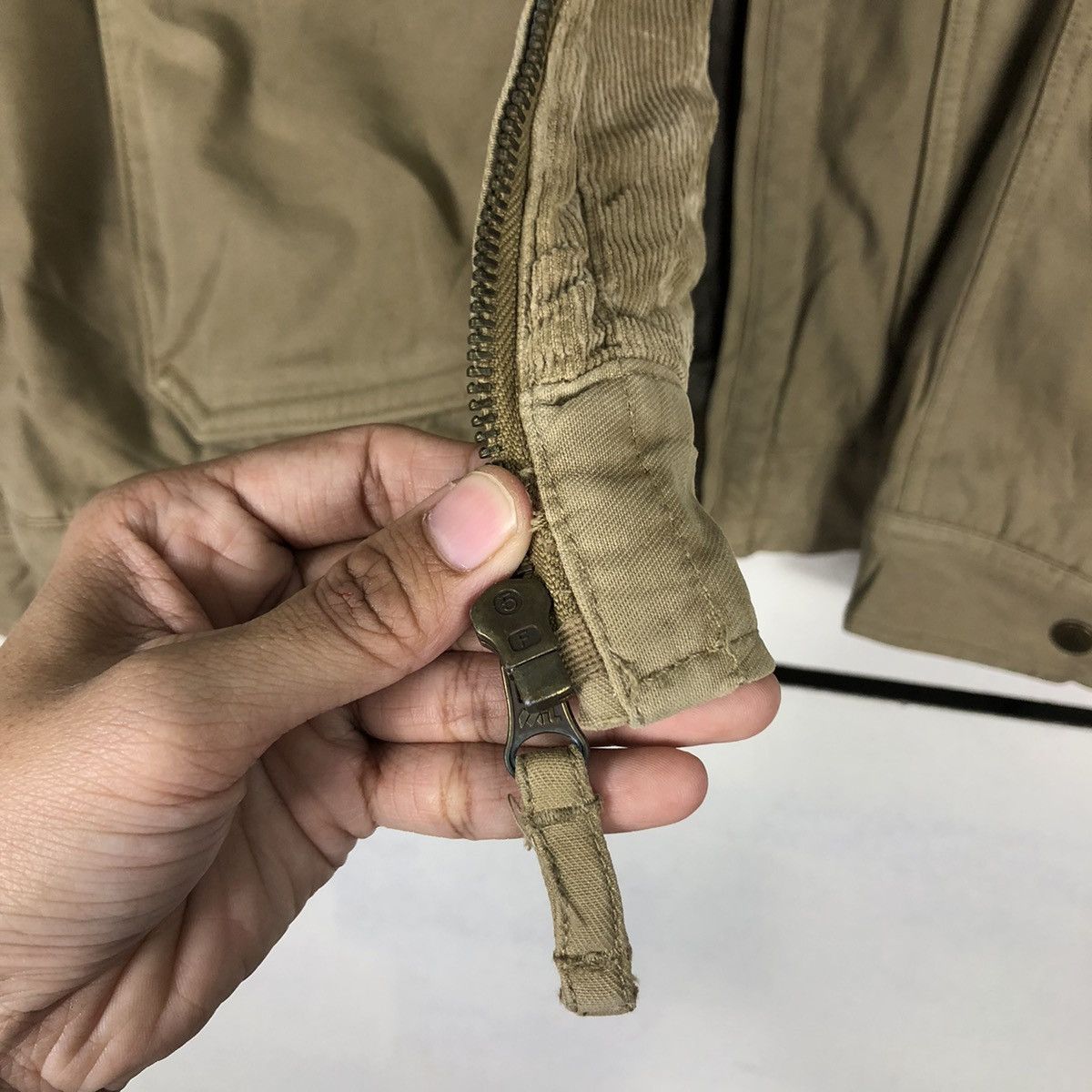Japanese Brand 🔥Vintage Denim Biker Jacket Arizona Issey Miyake Japan Size US L / EU 52-54 / 3 - 15 Thumbnail